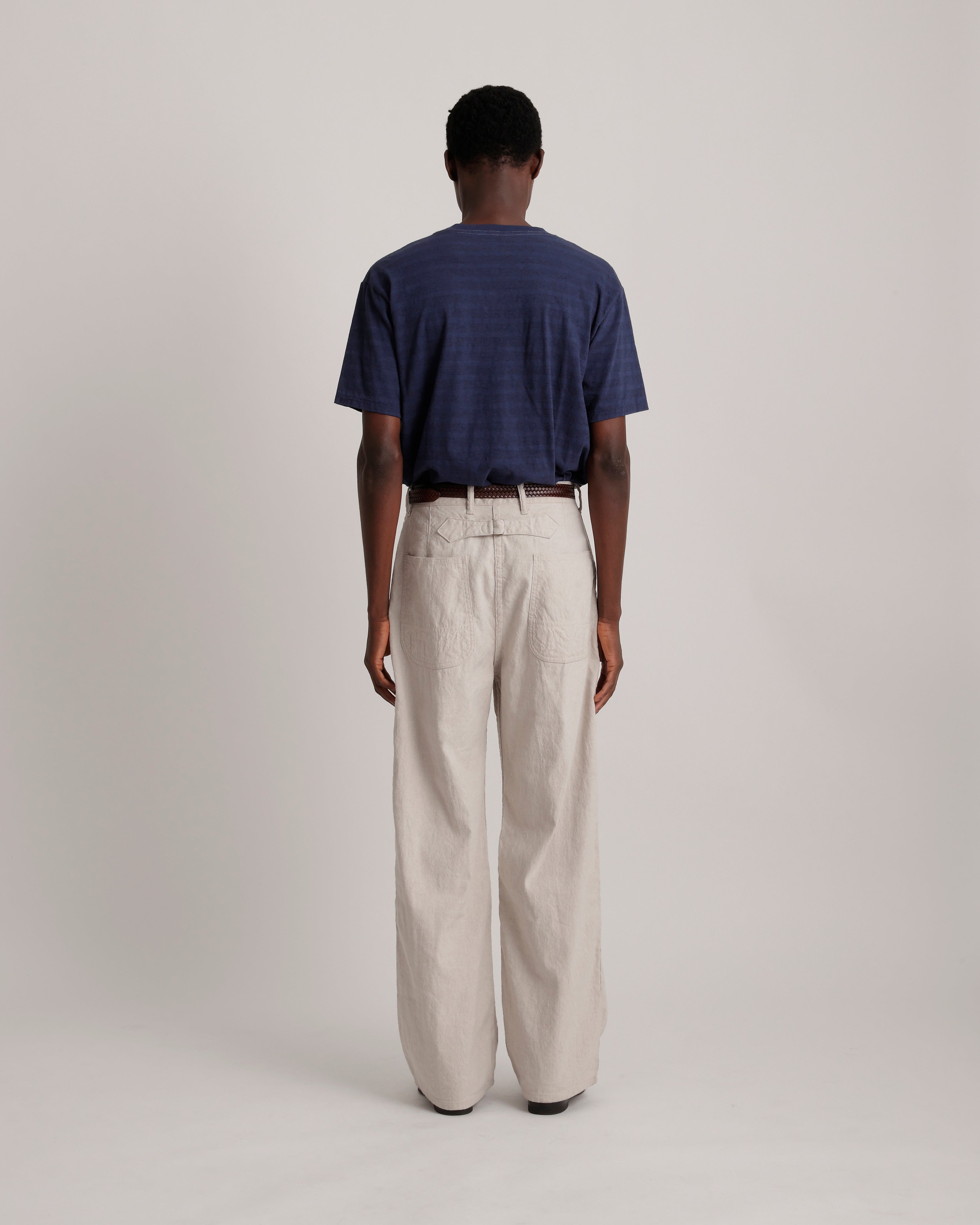 LOT.222 PAINTER PANTS WITH BUCKLE