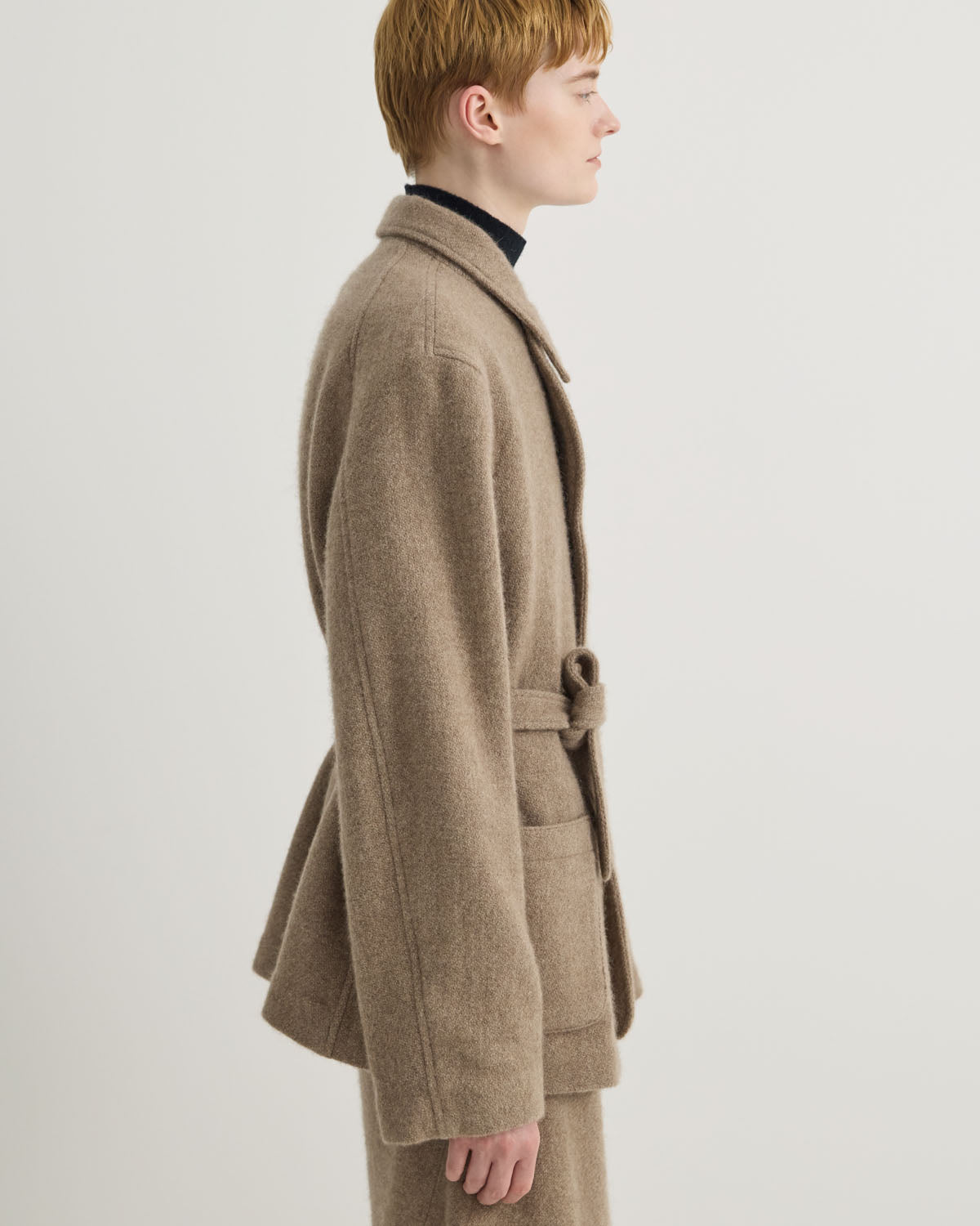 BELTED JACKET