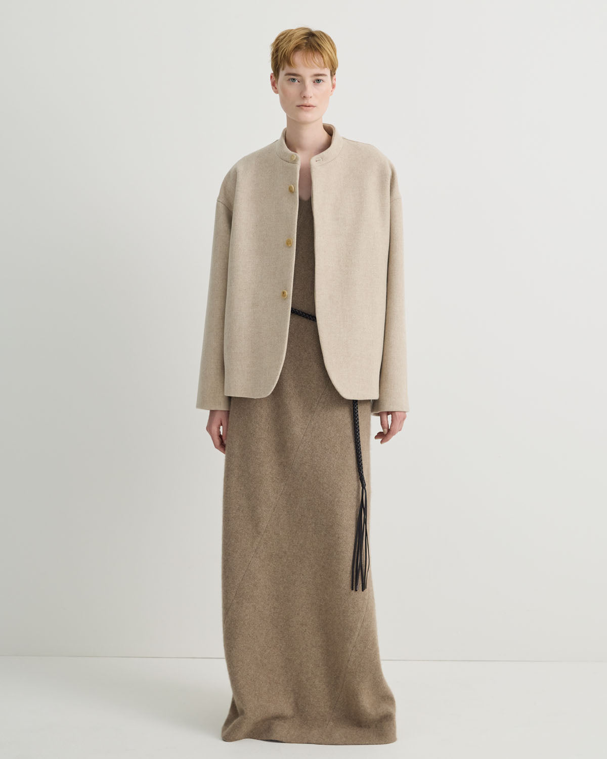 STAND COLLAR JACKET