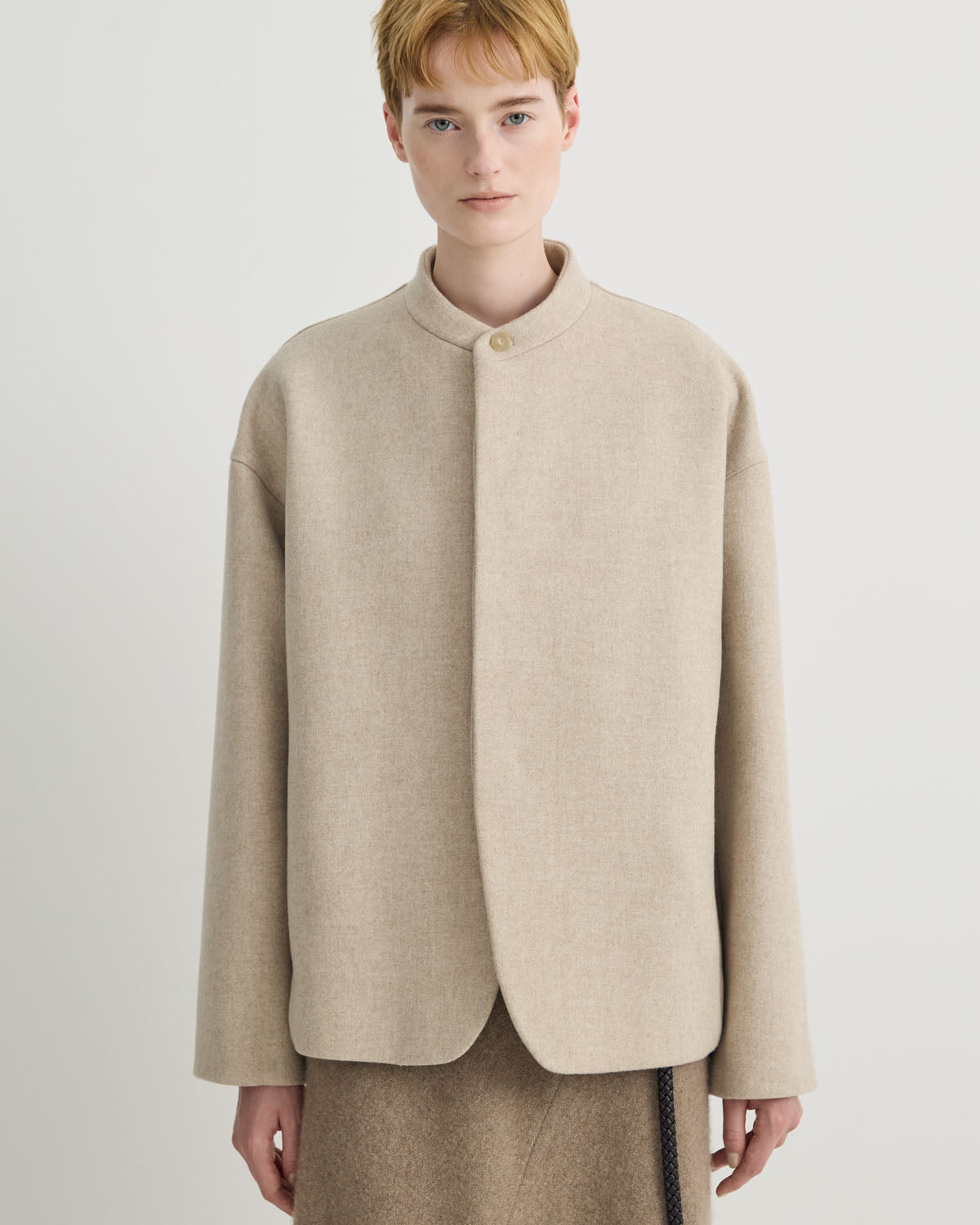 STAND COLLAR JACKET