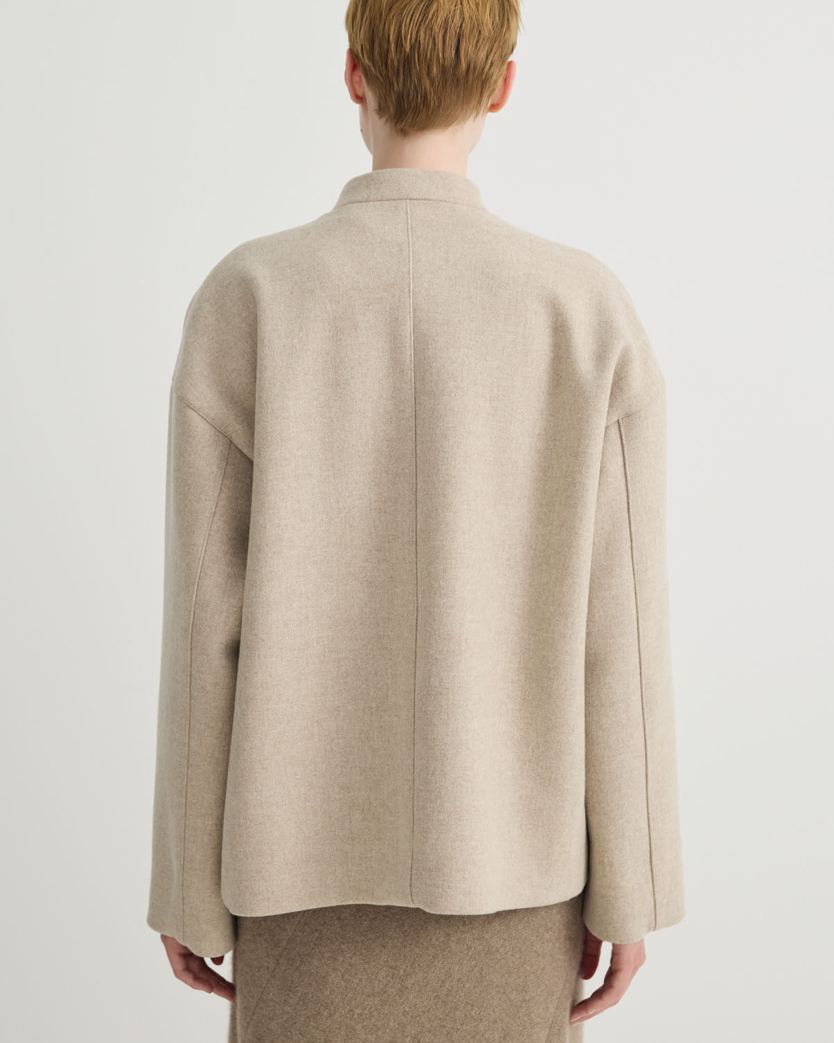 STAND COLLAR JACKET