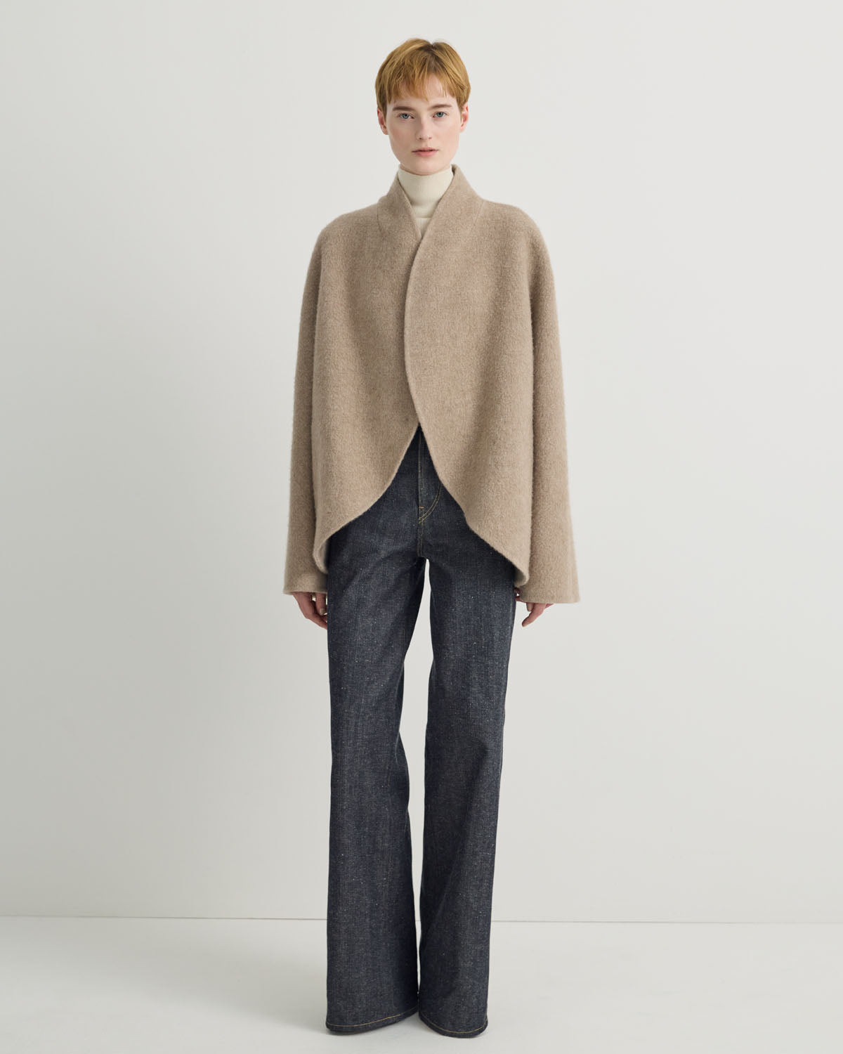 DOUBLE FACE CIRCLE JACKET