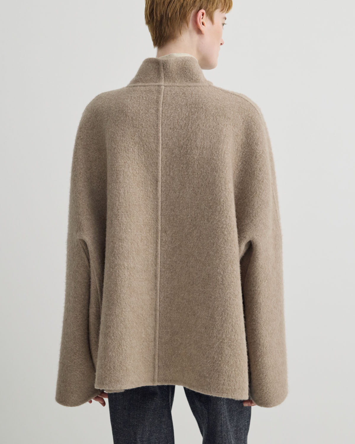 DOUBLE FACE CIRCLE JACKET