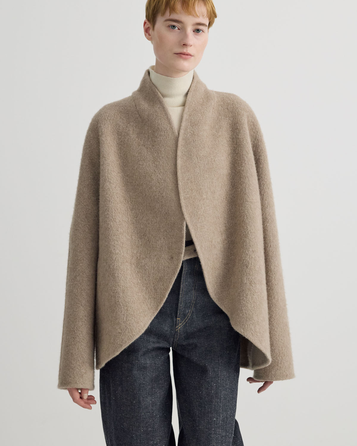 DOUBLE FACE CIRCLE JACKET