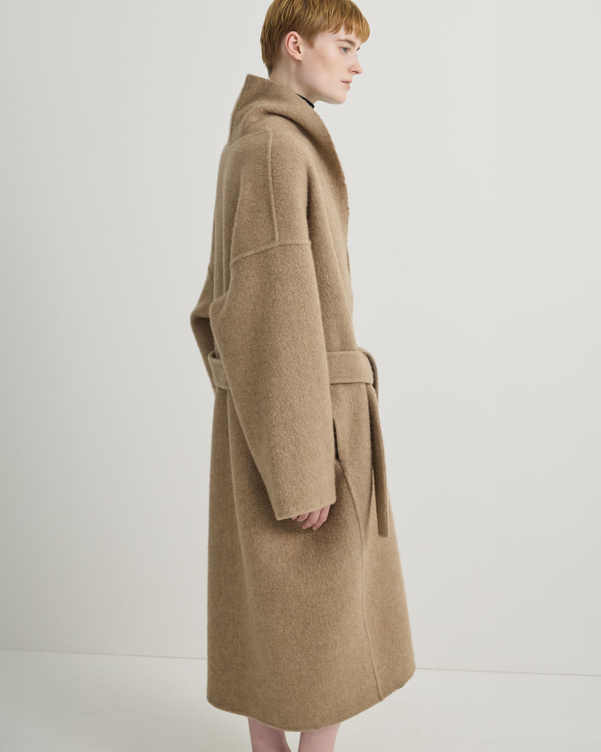DOUBLE FACE SELVEDGE LONG COAT