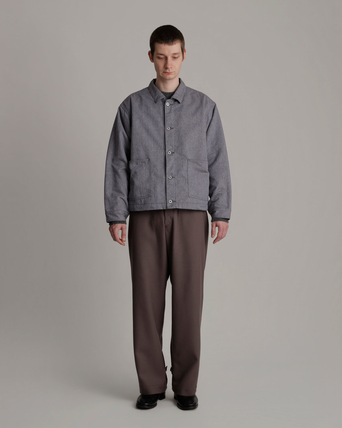 LOT.303 COVERALL JACKET WITH BLANKET LINING