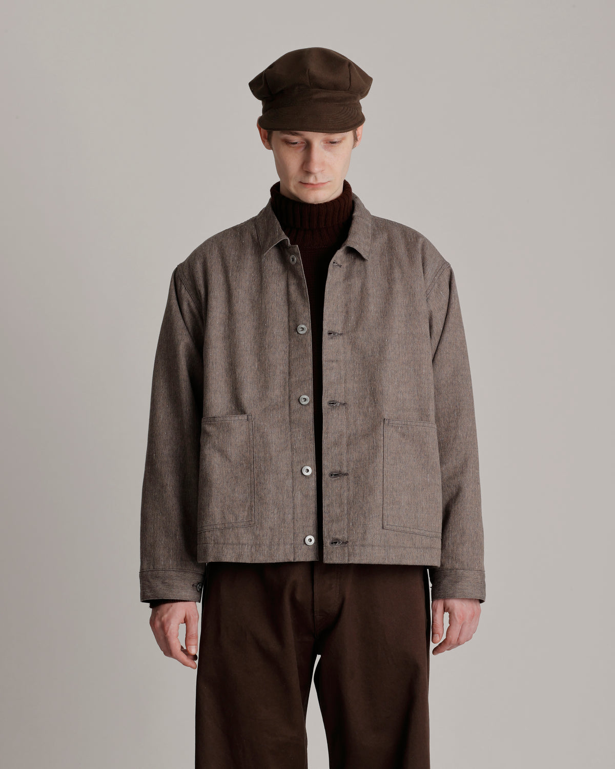 LOT.303 COVERALL JACKET WITH BLANKET LINING