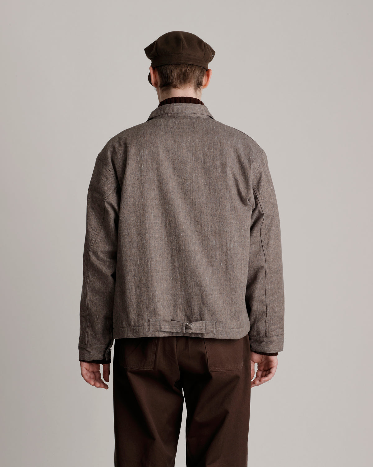 LOT.303 COVERALL JACKET WITH BLANKET LINING