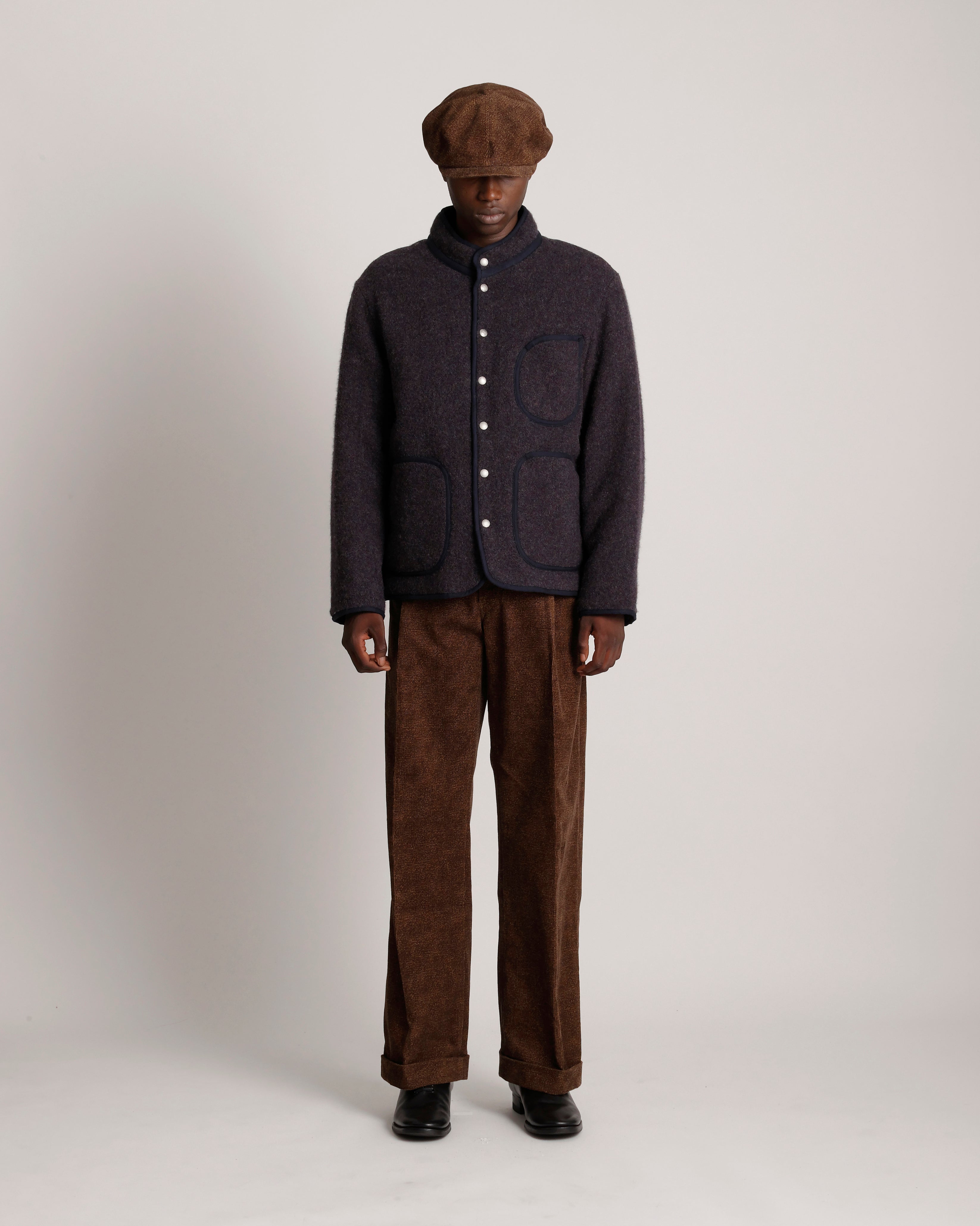 T.T | Taiga Takahashi - LOT.323 QUILT LINING BLANKET JACKET