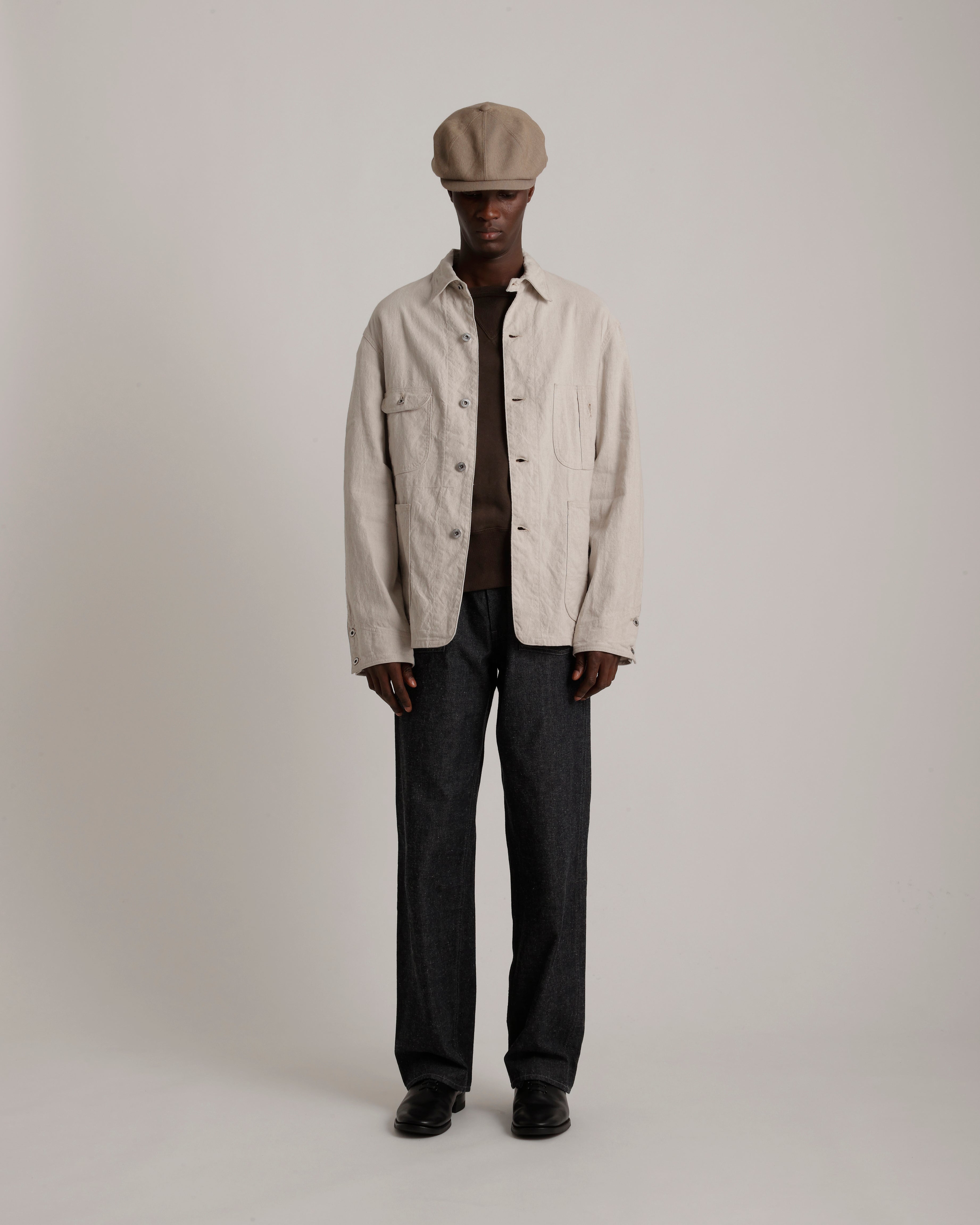 LOT.328 COVERALL JACKET WITH CHINSTRAP