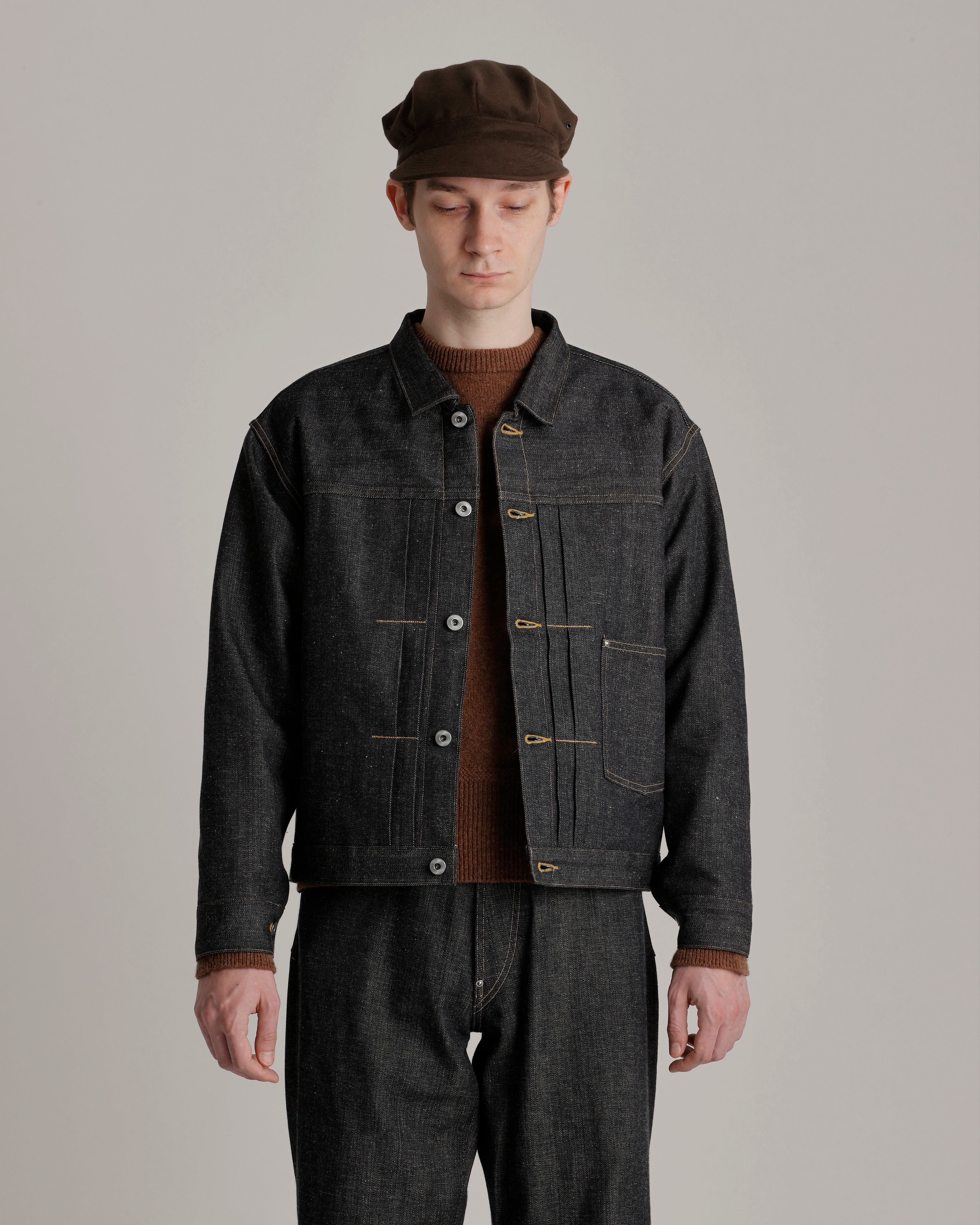 ジャケット・アウター TaigaTakahashi LOT.703 DENIM JACKET T.T | Taiga Takahashi - LOT.703 DENIM JACKET WITH BLANKET LINING C