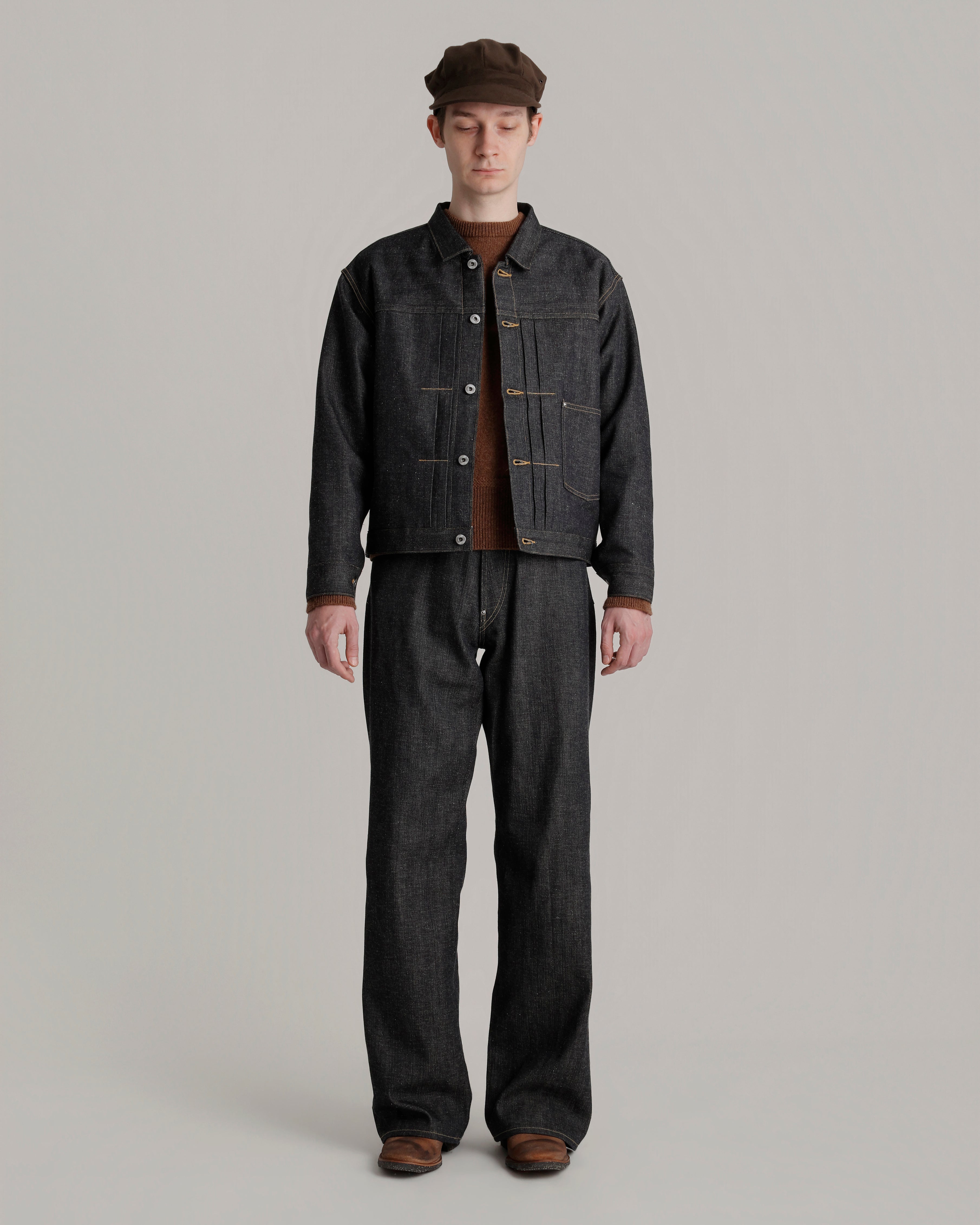 T.T | Taiga Takahashi - LOT.703 DENIM JACKET WITH BLANKET LINING C