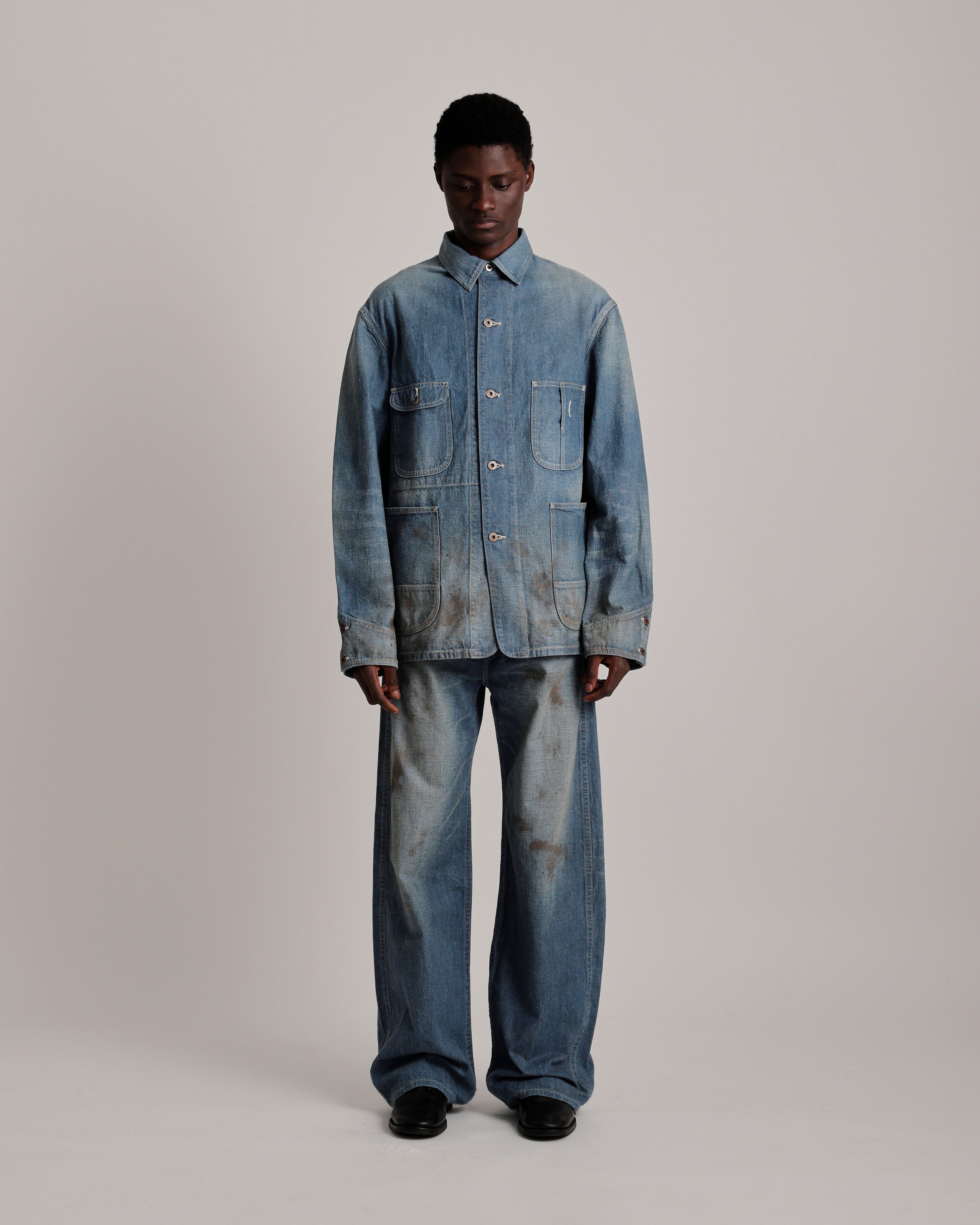 T.T | Taiga Takahashi - LOT.716 COVERALL JACKET WITH CHINSTRAP