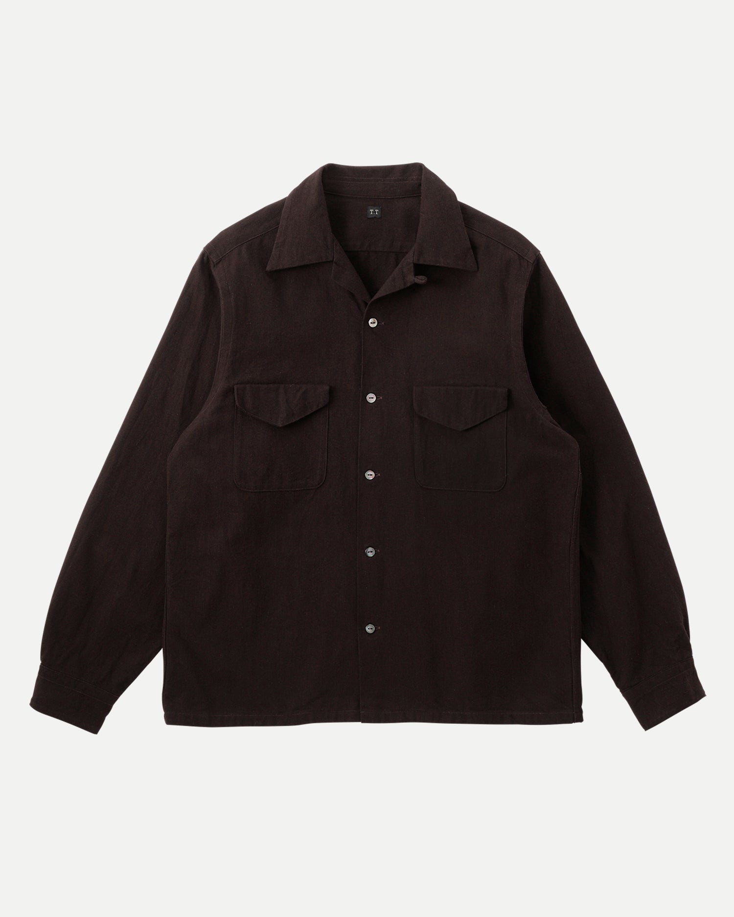 LOT.101 OPEN COLLAR SHIRT