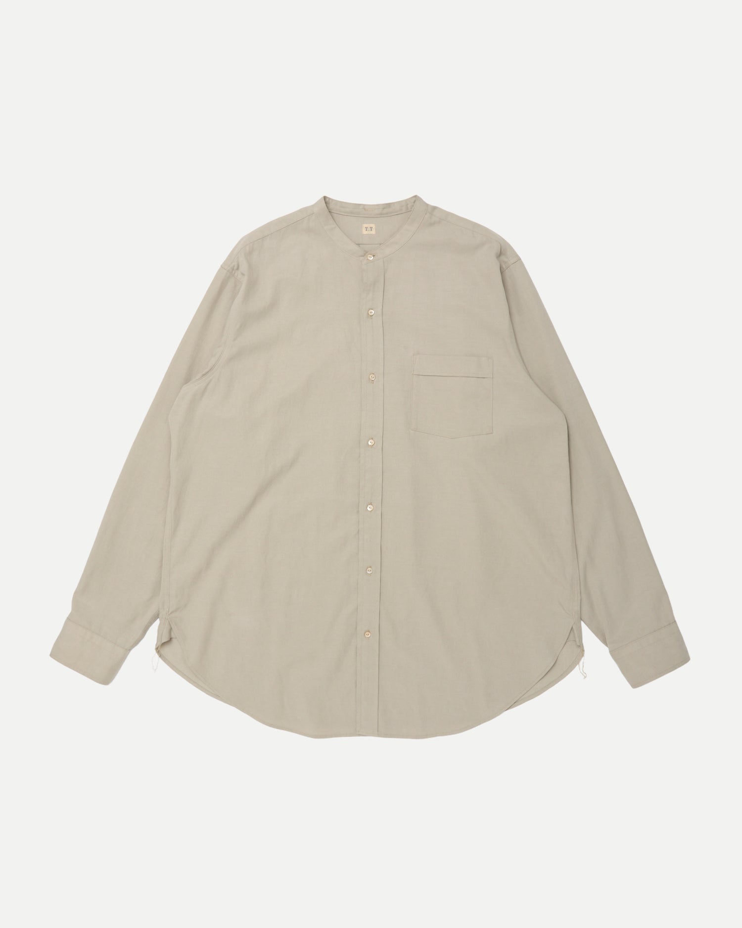 LOT.104 BAND COLLAR SHIRT
