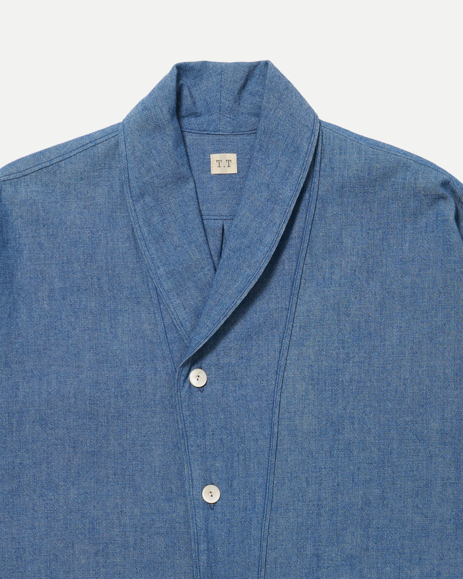 LOT.110 SHAWL COLLAR SHIRT