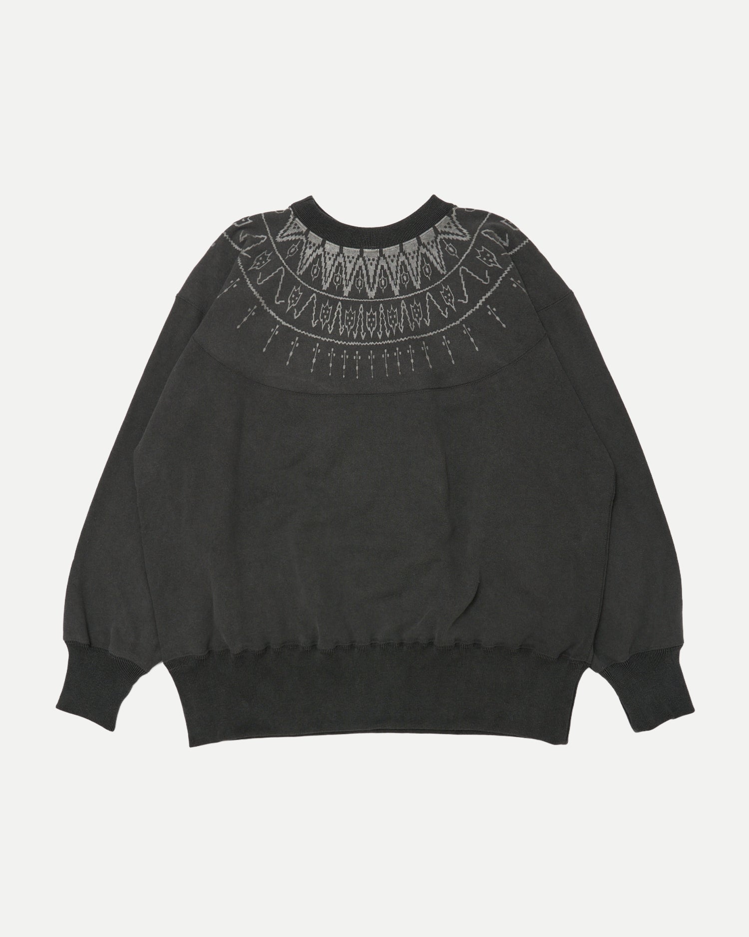 LOT.624 NORDIC PATTERN SWEATSHIRT