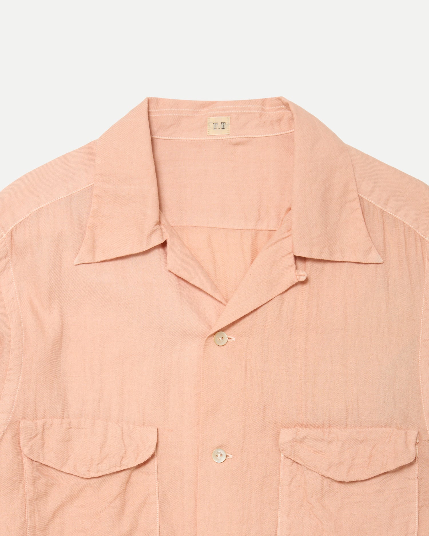 T.T | Taiga Takahashi - LOT.101 OPEN COLLAR SHIRT