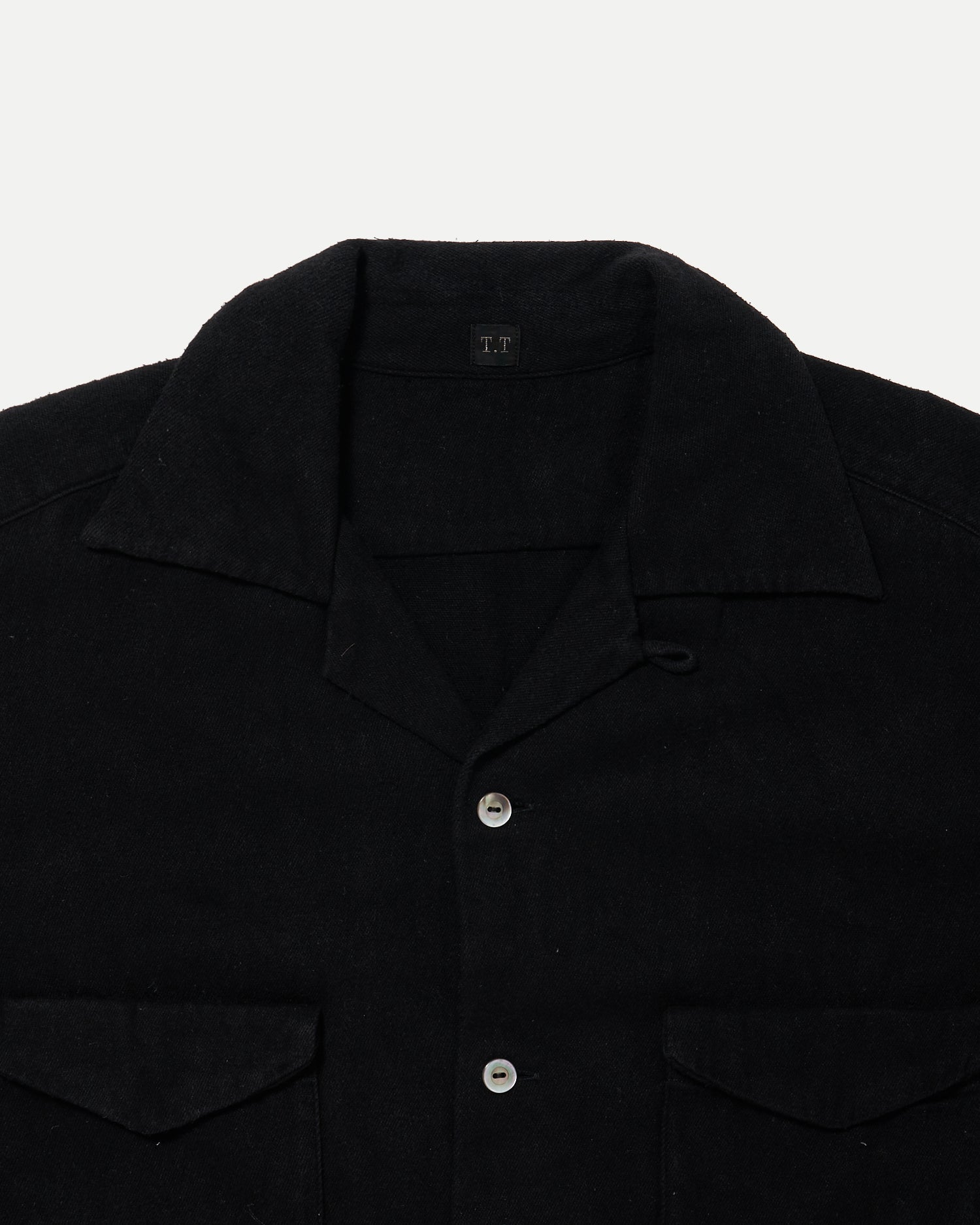 LOT.101 OPEN COLLAR SHIRT