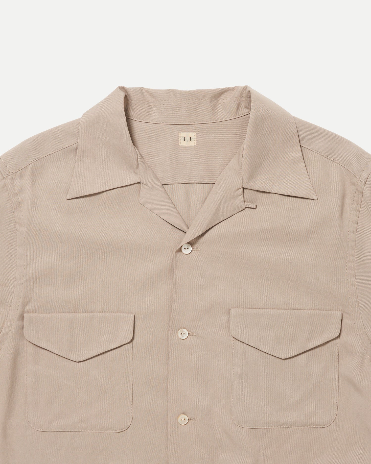 LOT.101 OPEN COLLAR SHIRT