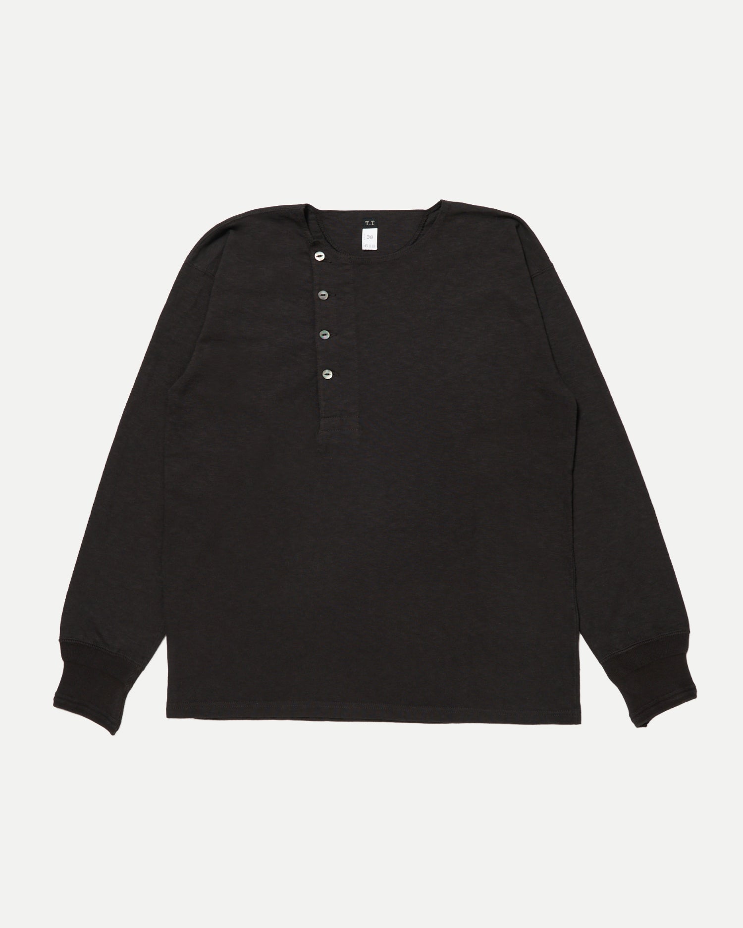 T.T | Taiga Takahashi - LOT.618 SIDE HENLEY NECK SHIRT
