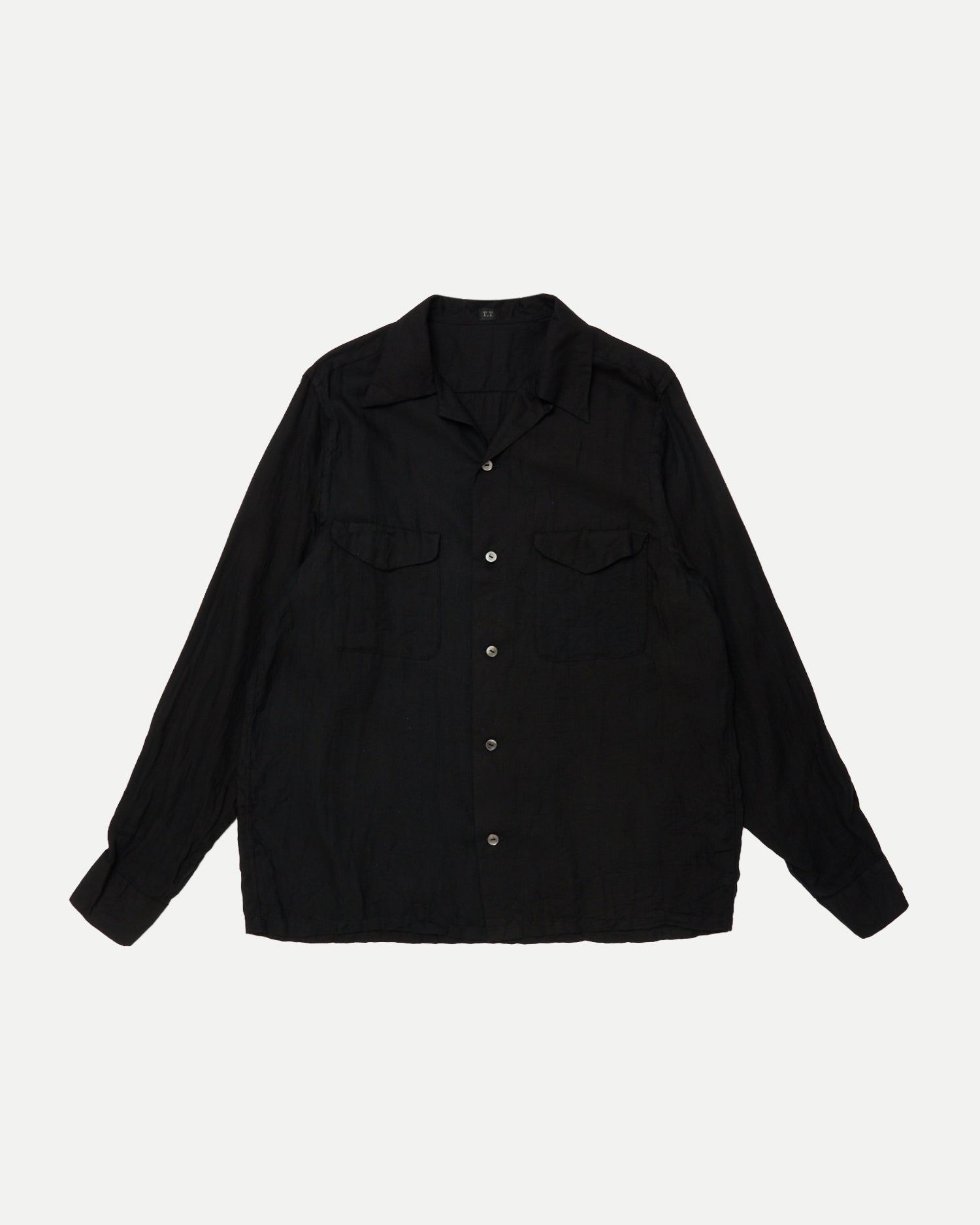 T.T | Taiga Takahashi - LOT.101 OPEN COLLAR SHIRT