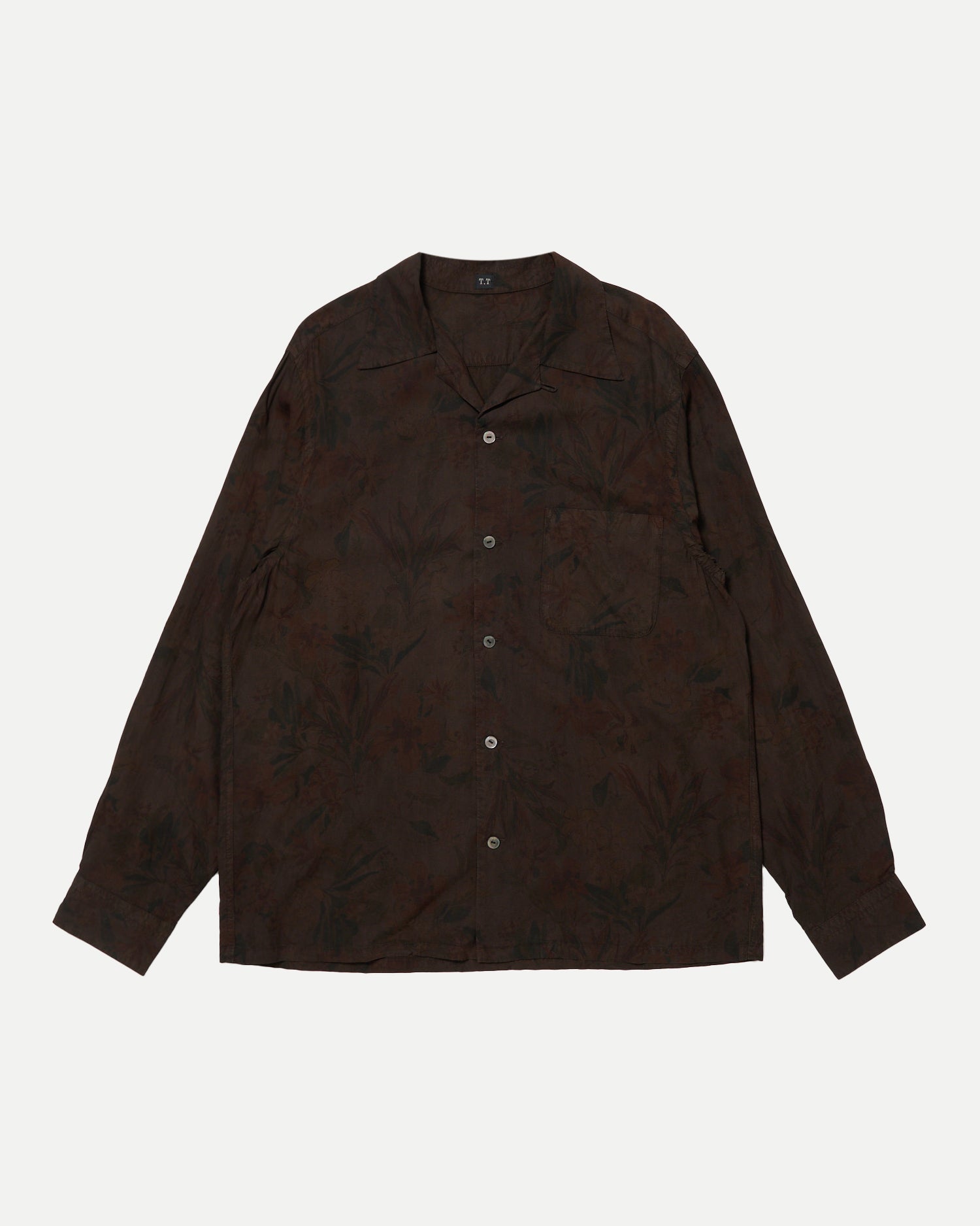 T.T | Taiga Takahashi - LOT.101 OPEN COLLAR SHIRT