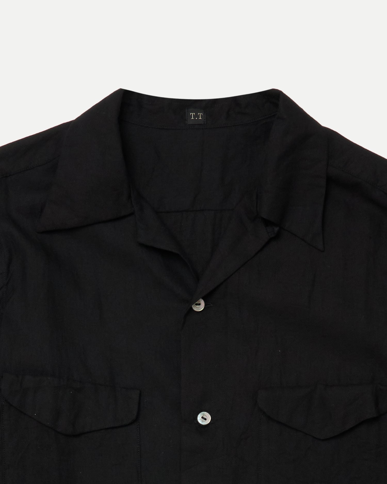 LOT.101 OPEN COLLAR SHIRT