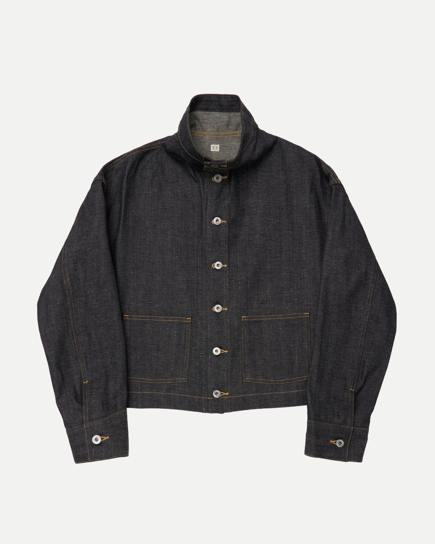 T.T | Taiga Takahashi - FUNNEL NECK DENIM COVERALL JACKET