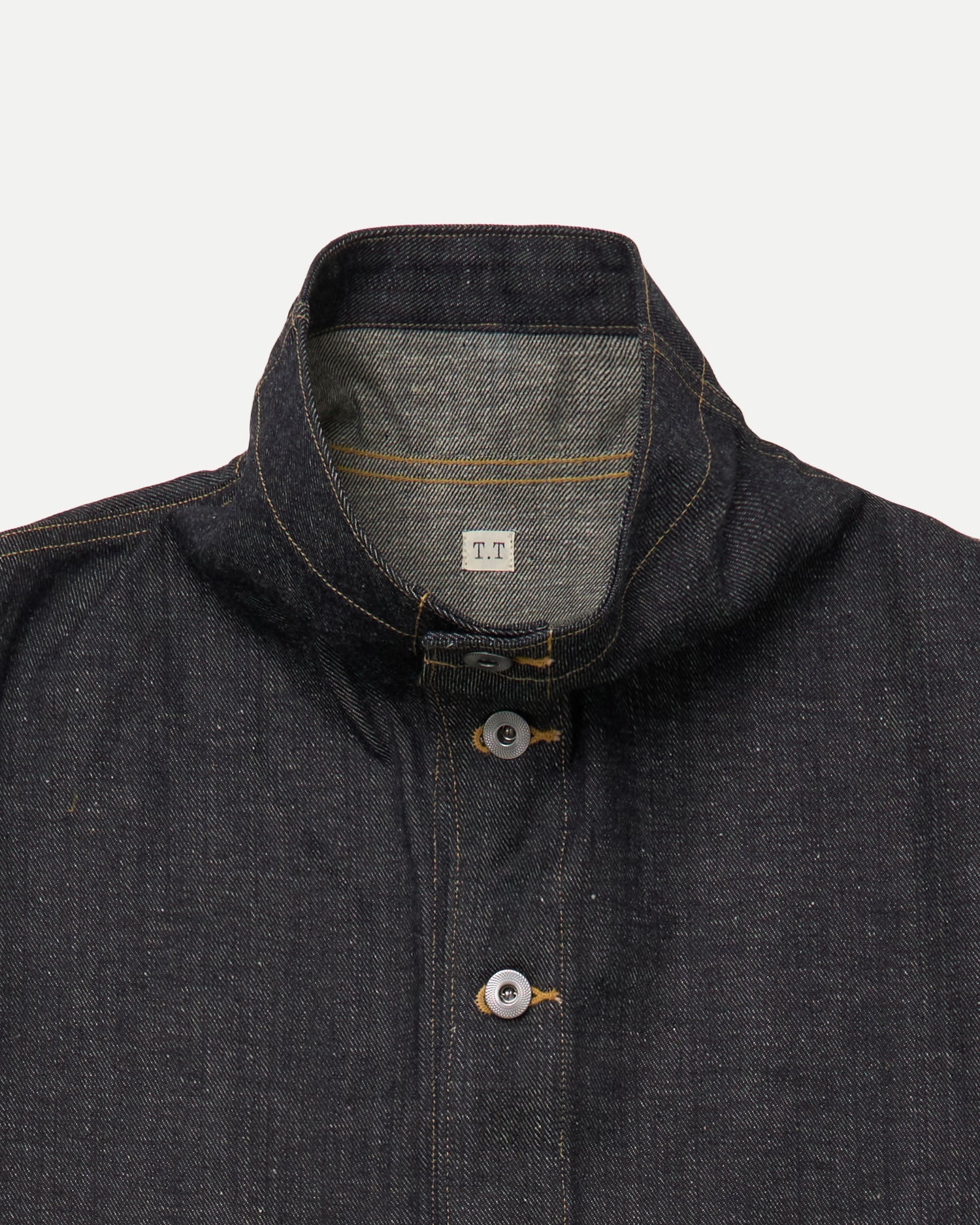 T.T | Taiga Takahashi - FUNNEL NECK DENIM COVERALL JACKET