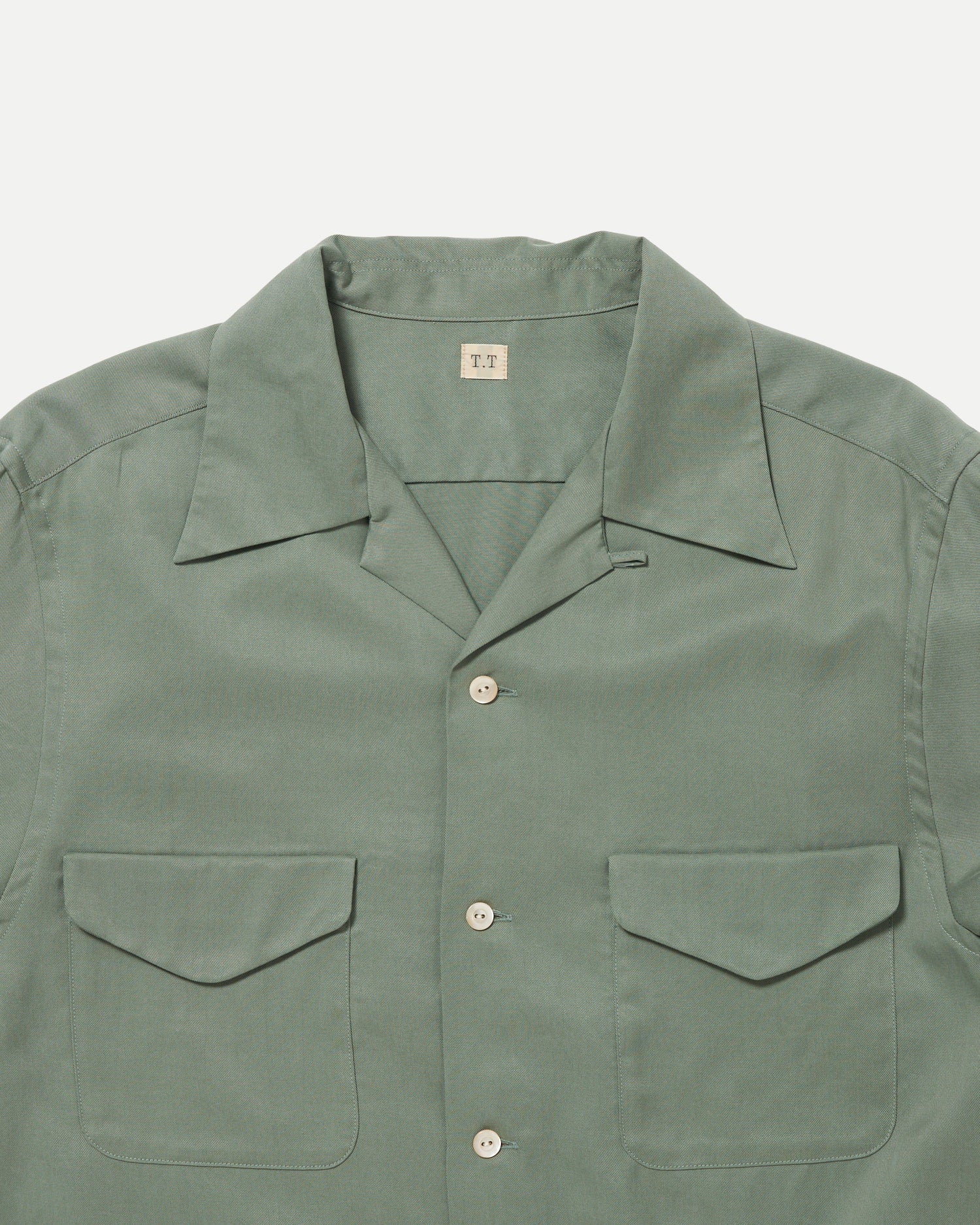LOT.101 OPEN COLLAR SHIRT