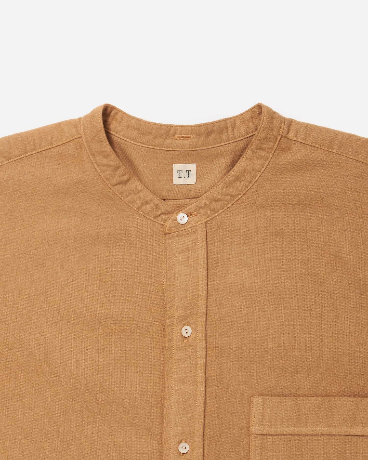 T.T | Taiga Takahashi - LOT.104 BAND COLLAR SHIRT