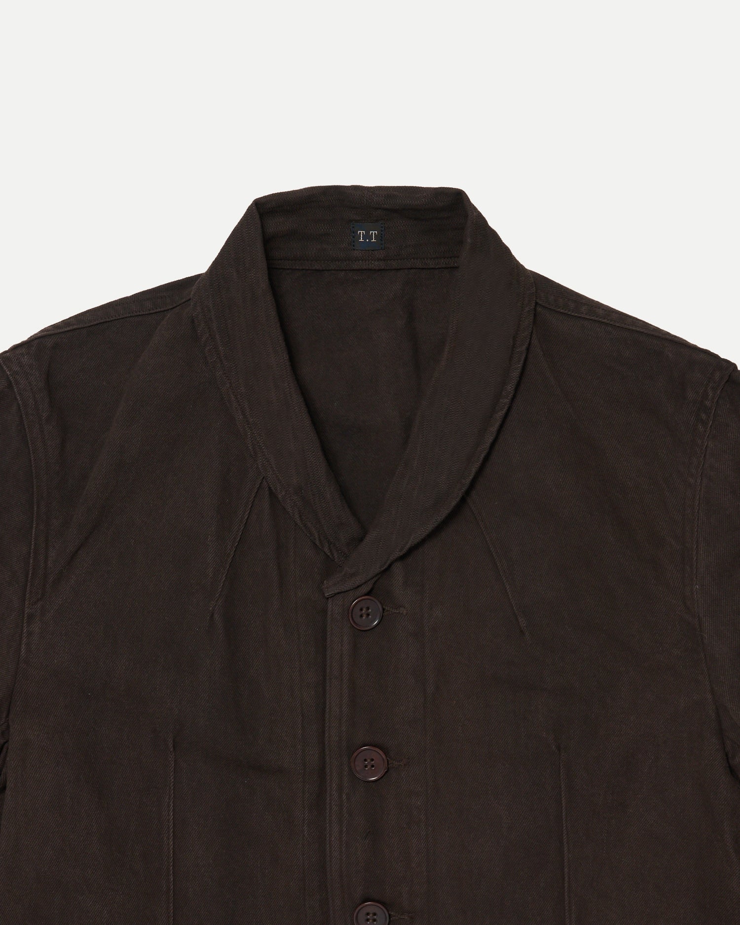 T.T | Taiga Takahashi - LOT.327 MODIFIED SHAWL COLLAR JACKET