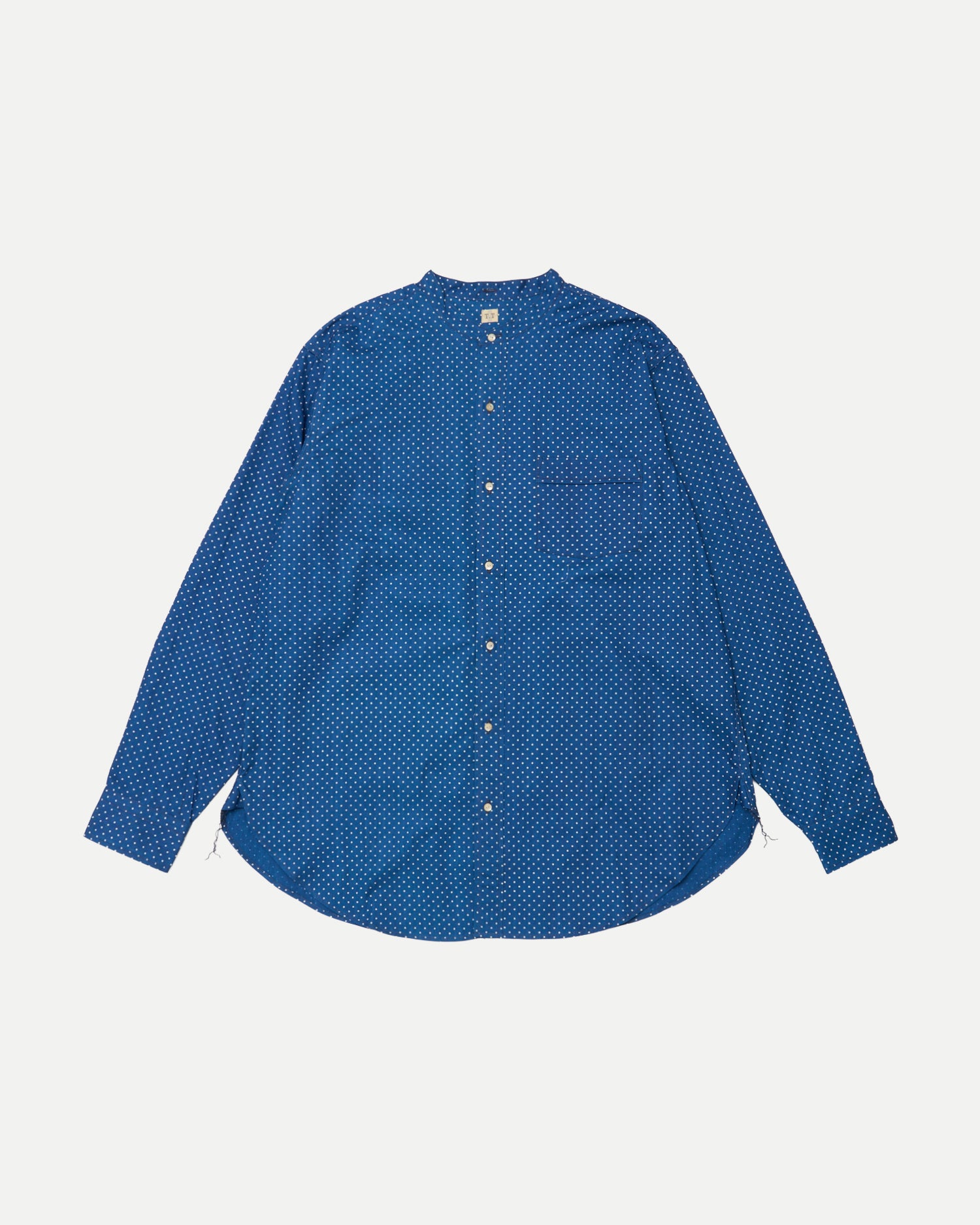 LOT.104 BAND COLLAR SHIRT