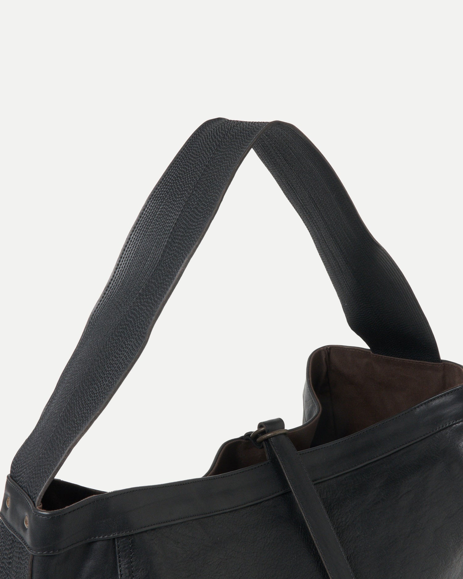 バッグ TaigaTakahashi Lot.004 Newsboy Bag BLACK T.T | Taiga Takahashi - LOT.004 NEWSBOY BAG
