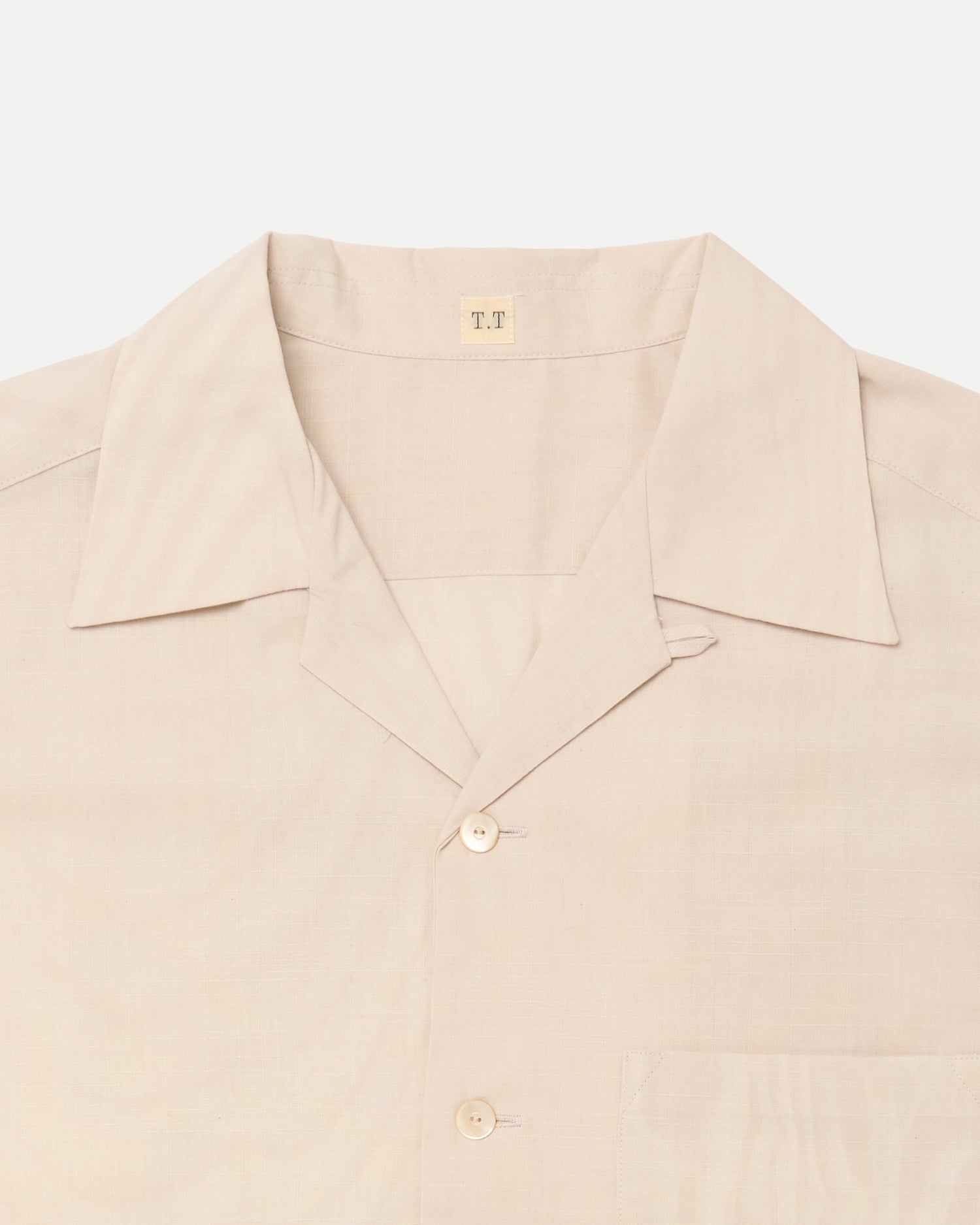 T.T | Taiga Takahashi - LOT.113 OPEN COLLAR SHIRT