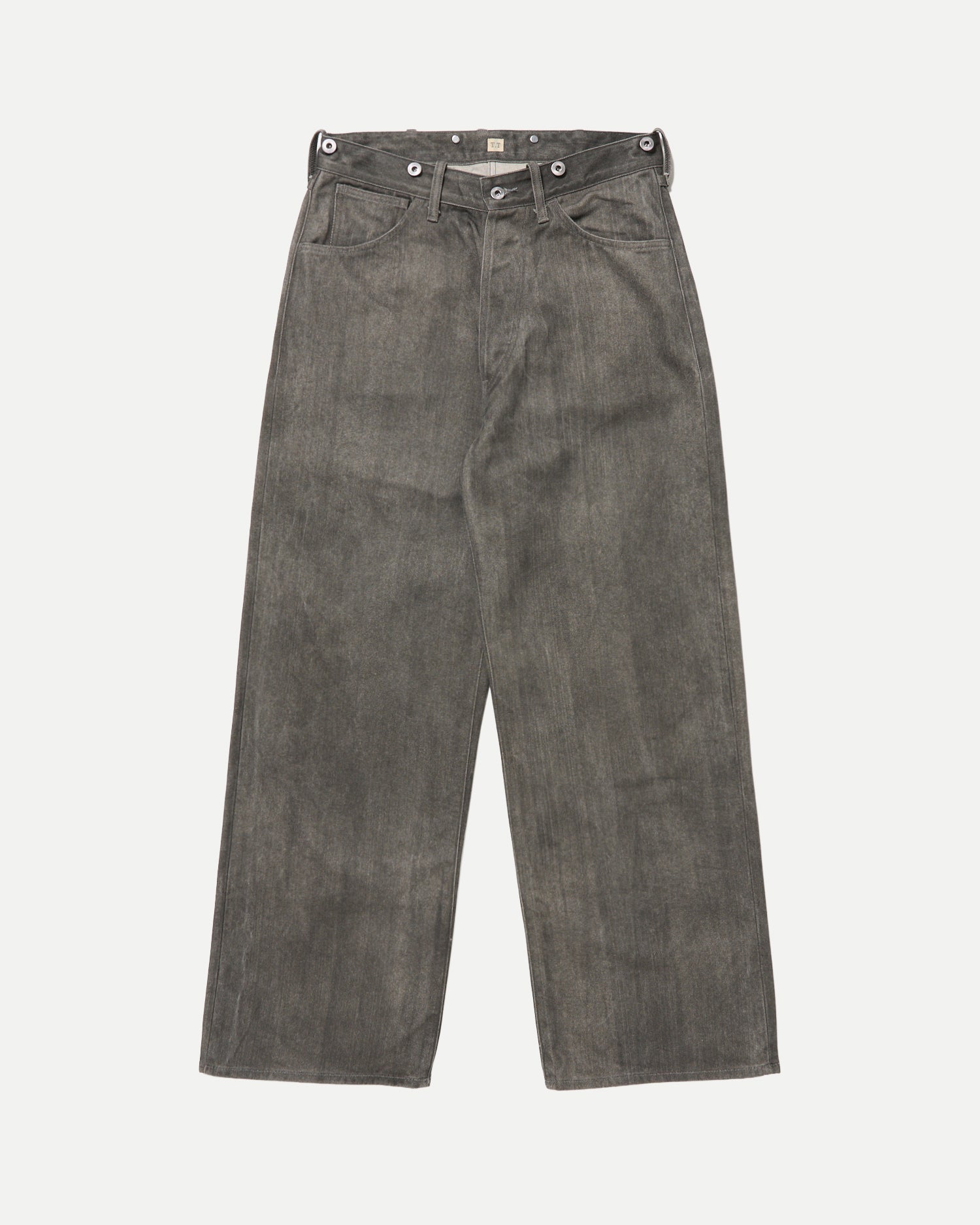 LOT.209 BUCKLE-BACKED TROUSERS