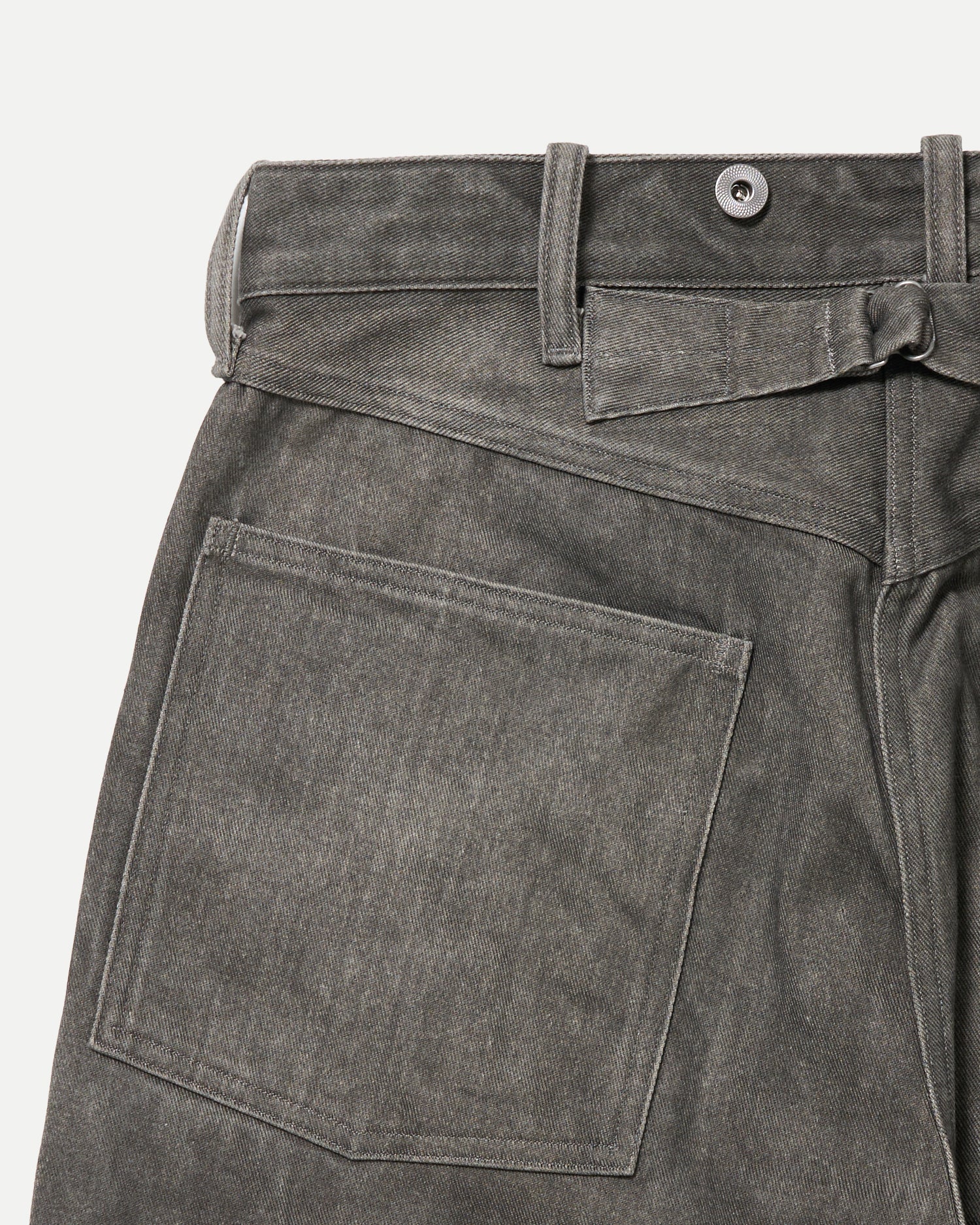 LOT.209 BUCKLE-BACKED TROUSERS