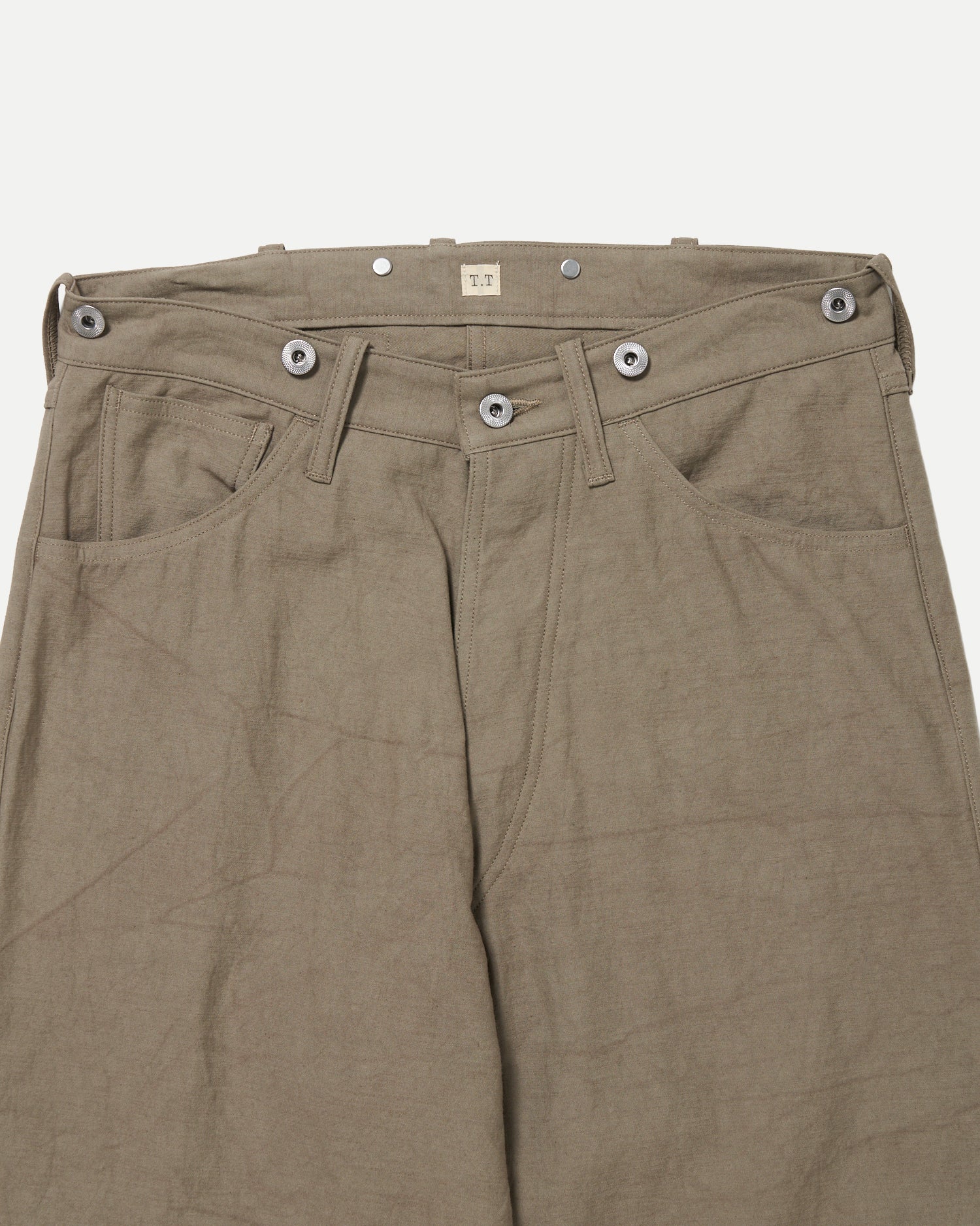 T.T | Taiga Takahashi - LOT.209 BUCKLE-BACKED TROUSERS