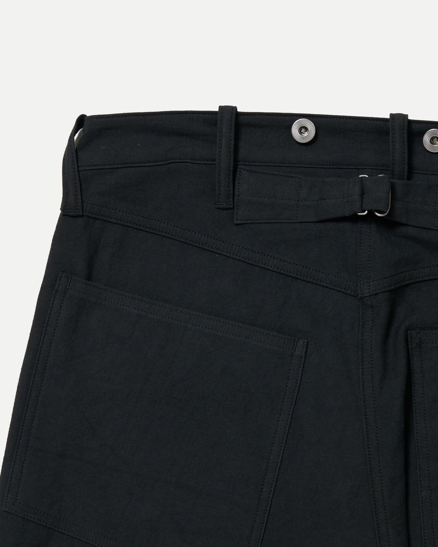LOT.209 BUCKLE-BACKED TROUSERS
