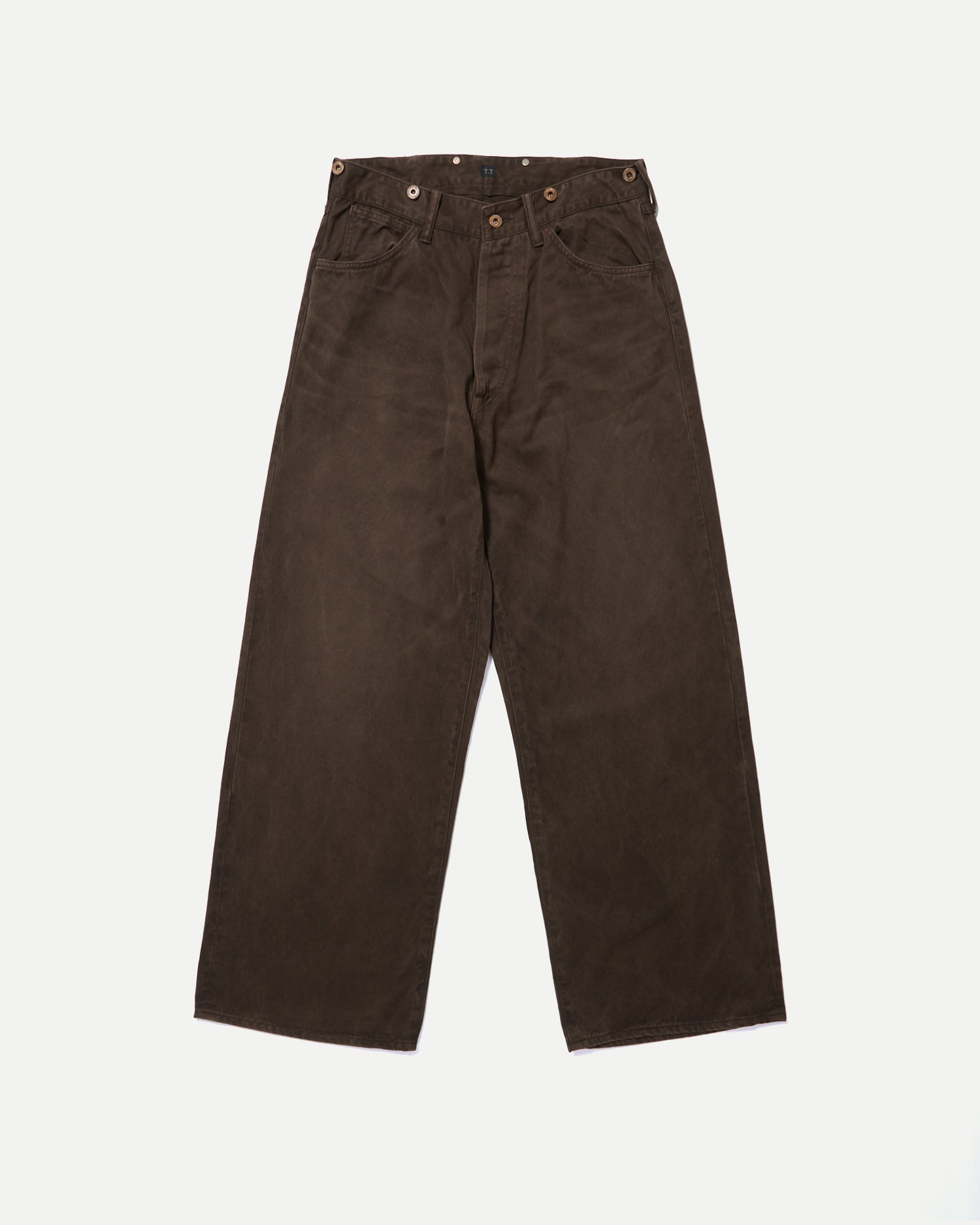 T.T | Taiga Takahashi - LOT.209 BUCKLE-BACKED TROUSERS