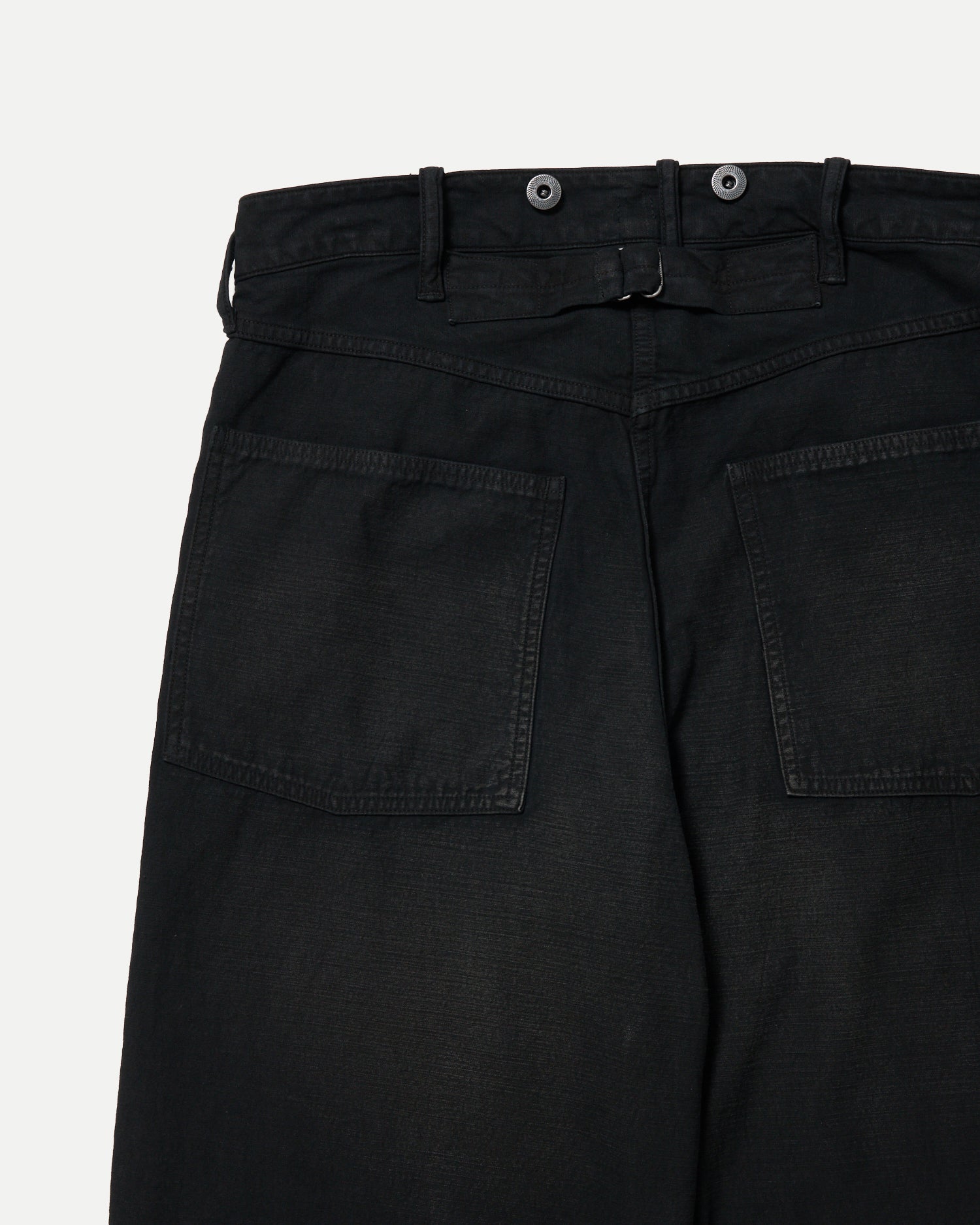 LOT.209 BUCKLE-BACKED TROUSERS