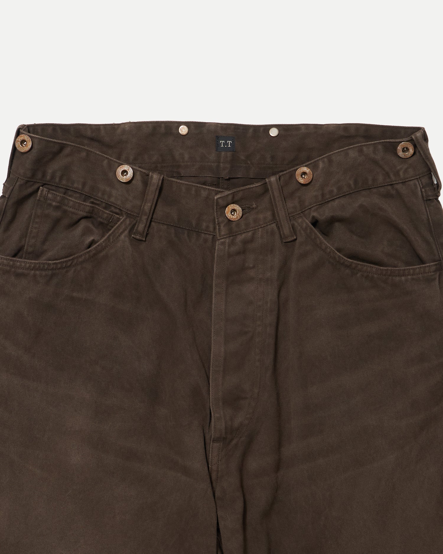T.T | Taiga Takahashi - LOT.209 BUCKLE-BACKED TROUSERS