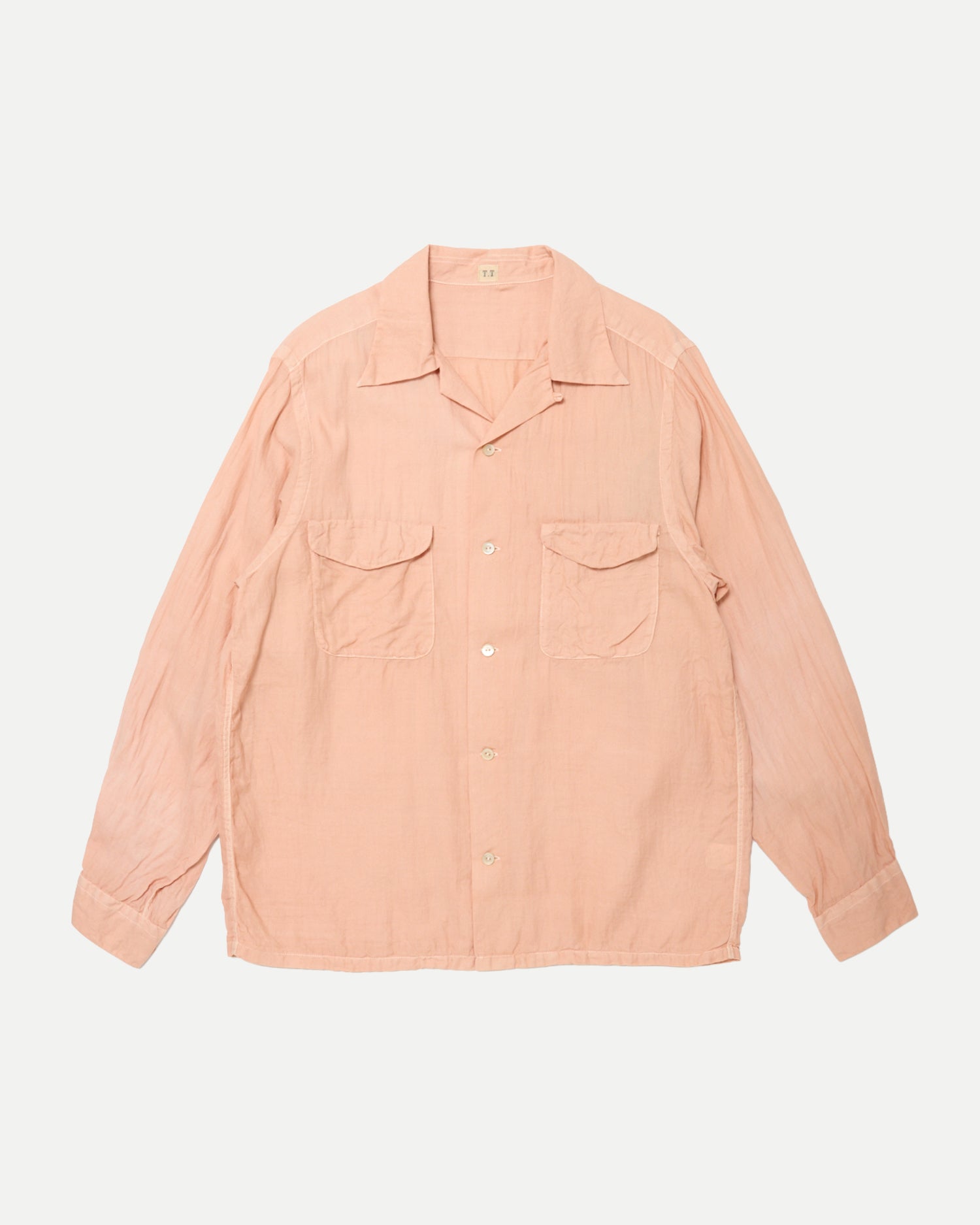 トップス T.T Taiga Takahashi LOT.101 SAKURA T.T | Taiga Takahashi - LOT.101 OPEN COLLAR SHIRT