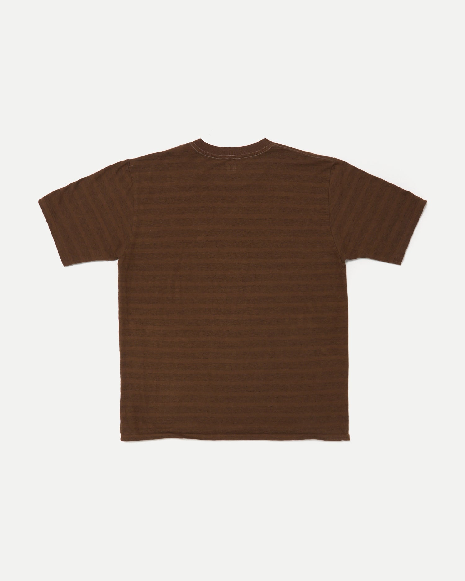 【meer.】ボーダーコンパクトTシャツ　ブラウン T.T | Taiga Takahashi - LOT.617 BORDER TEE SHIRT