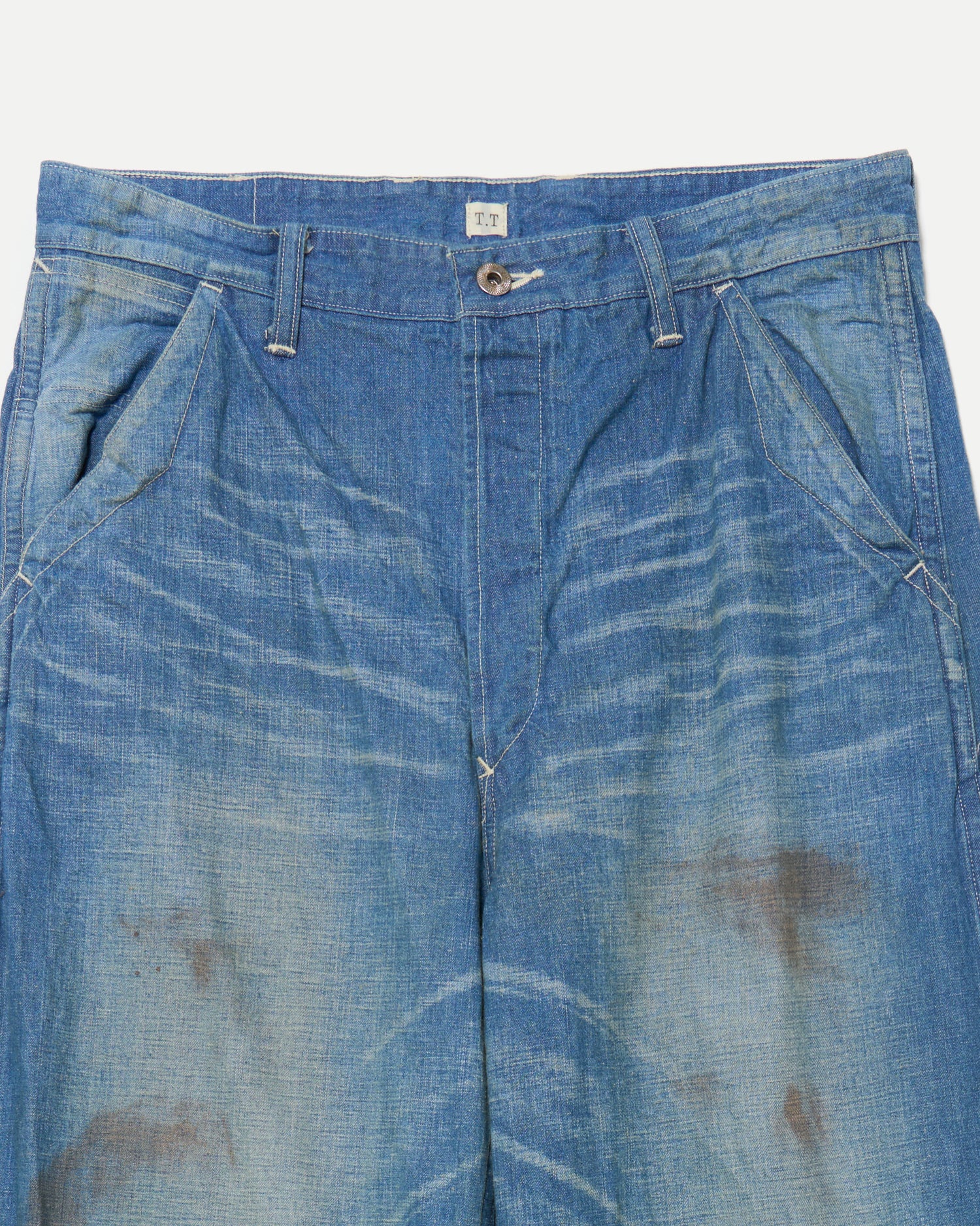 T.T | Taiga Takahashi - LOT.717 PAINTER PANTS WITH BUCKLE