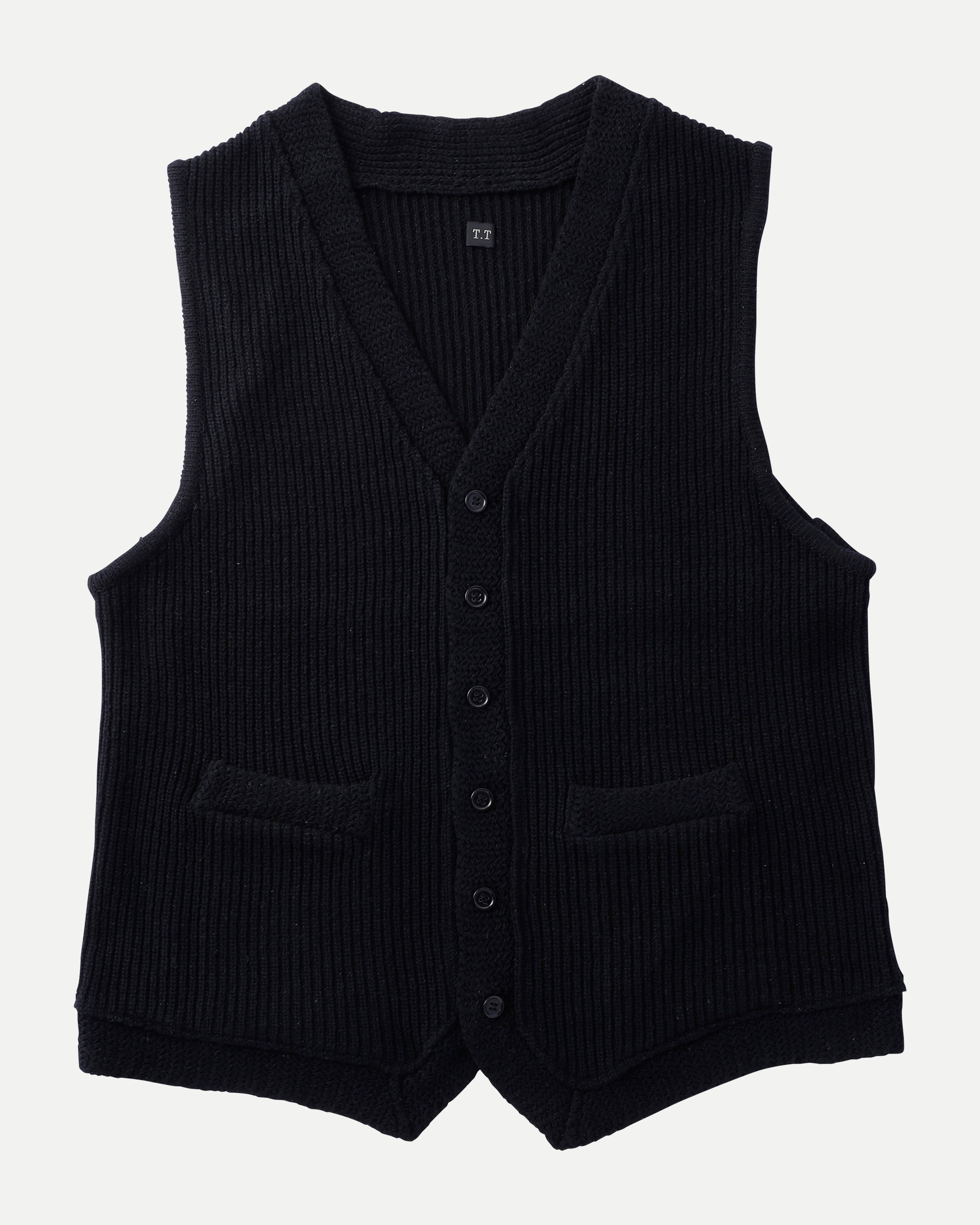T.T | Taiga Takahashi - LOT.504 KNITTED VEST
