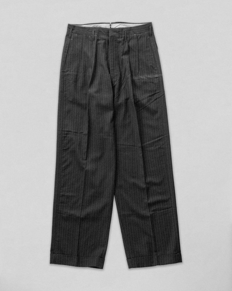 DROPPED-LOOPS TROUSERS