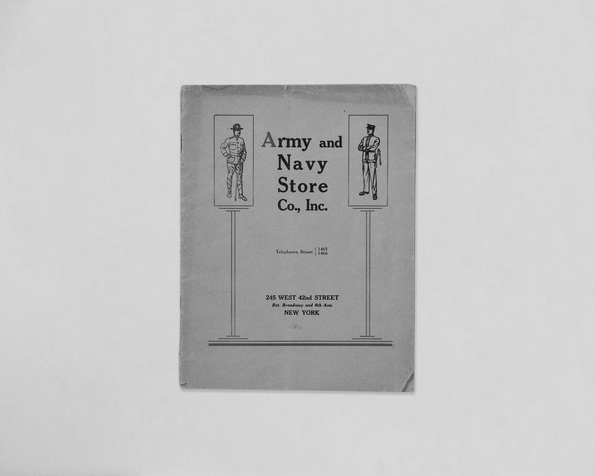 ARMY AND NAVY STORE CO., INC. CATALOGUE 1
