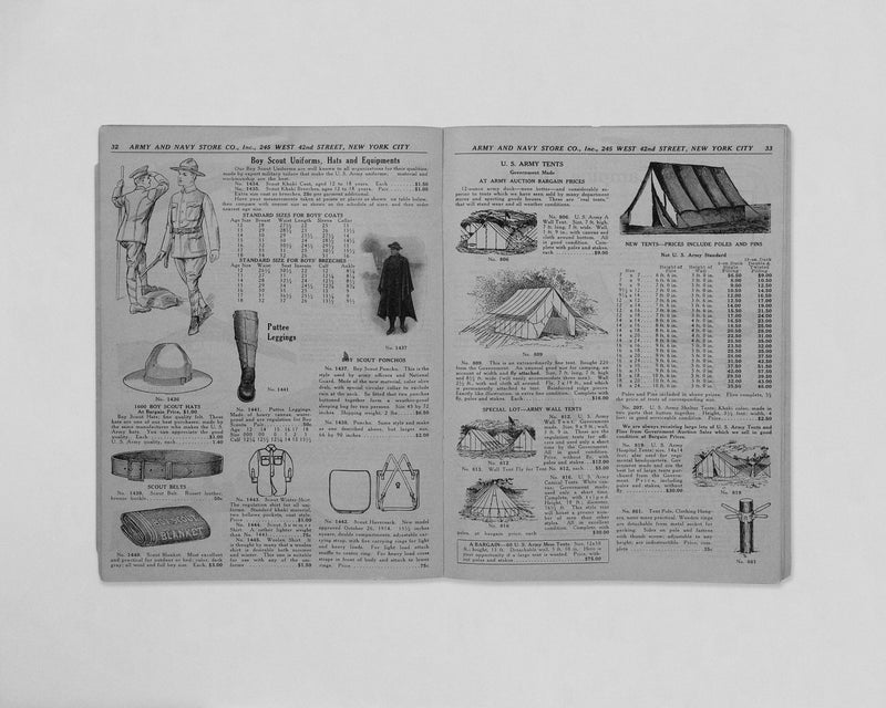 ARMY AND NAVY STORE CO., INC. CATALOGUE